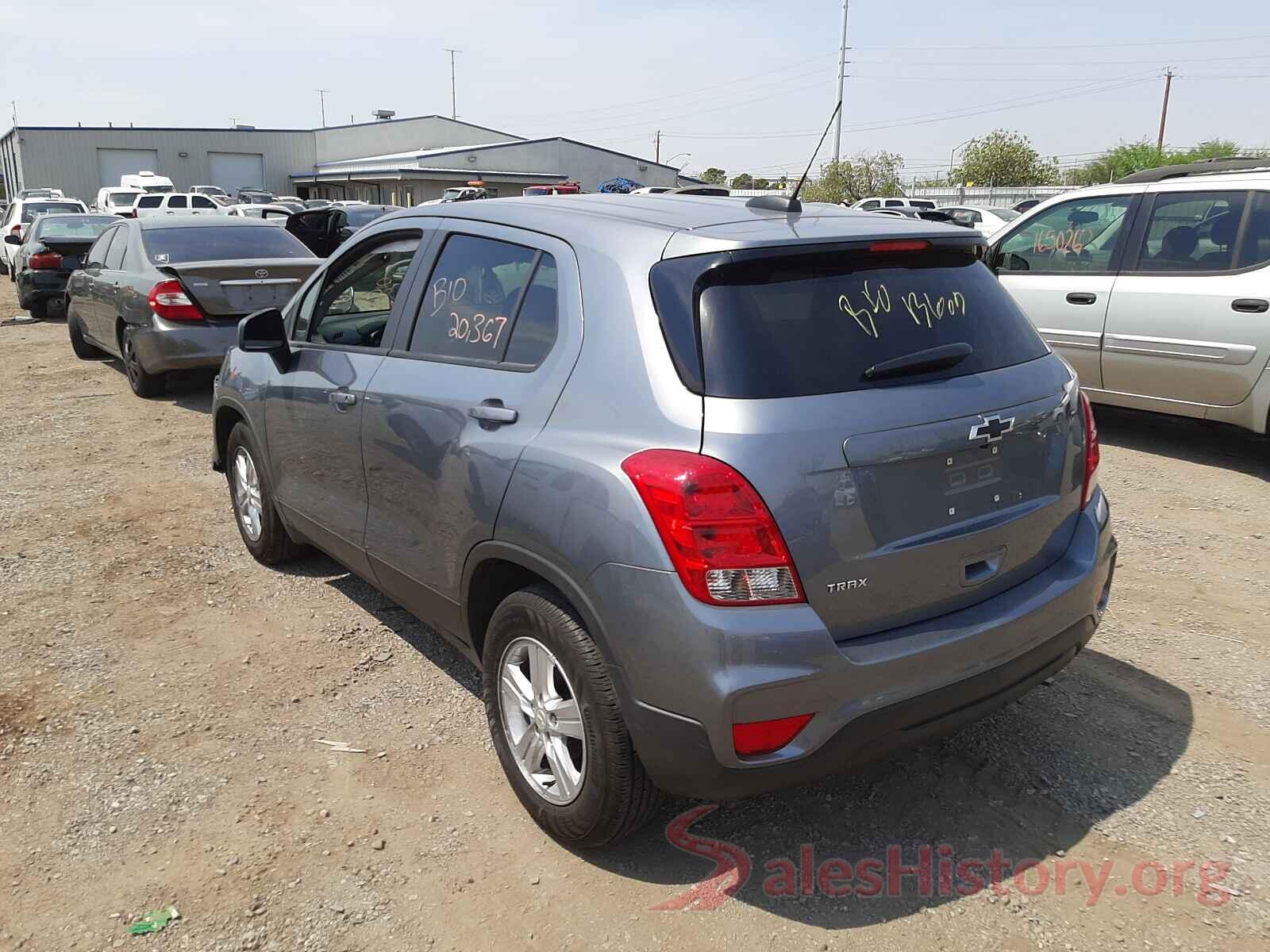 3GNCJKSB8LL136895 2020 CHEVROLET TRAX