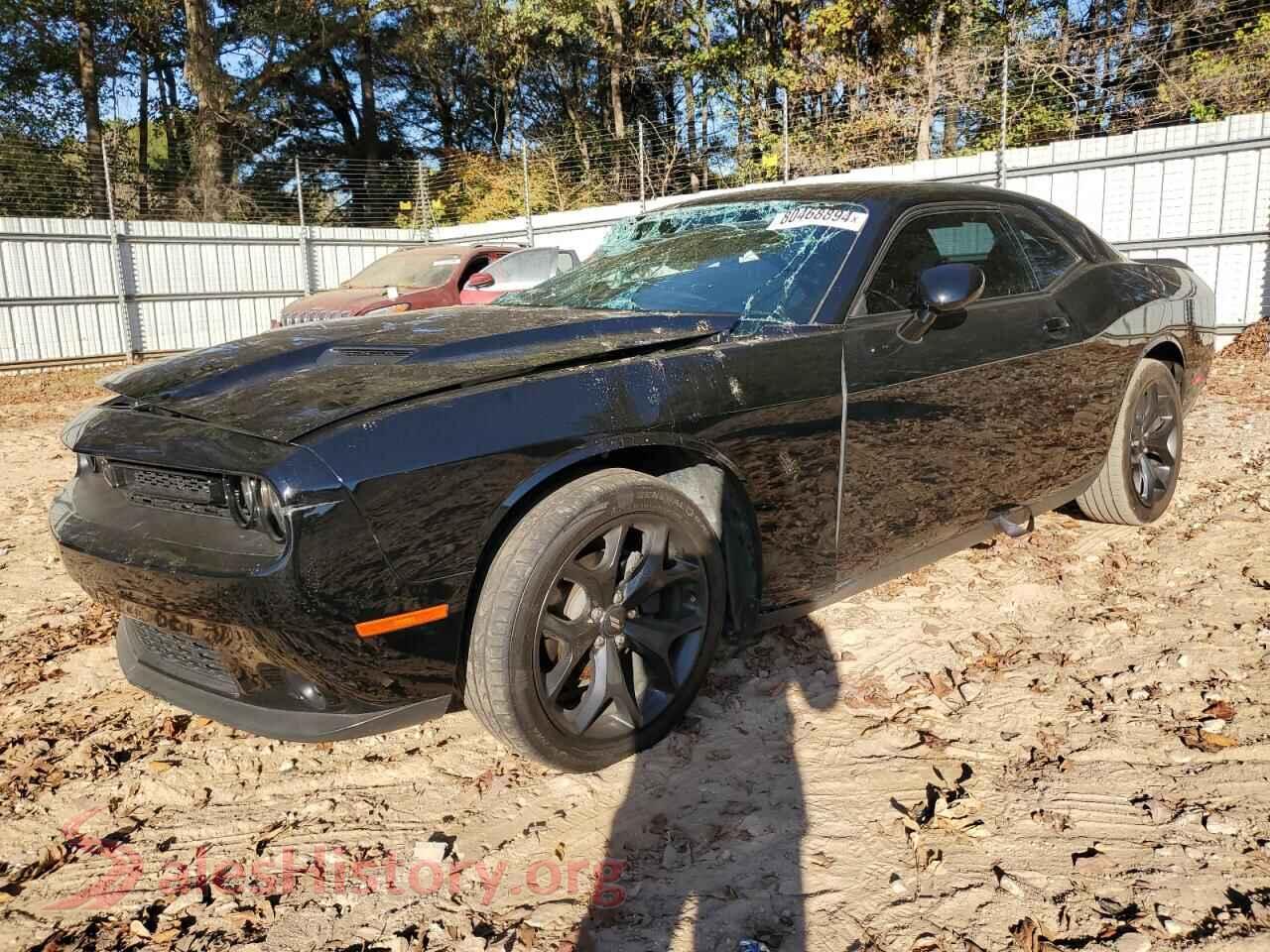 2020 DODGE CHALLENGER VIN 2C3CDZAG5LH243499, auction photo