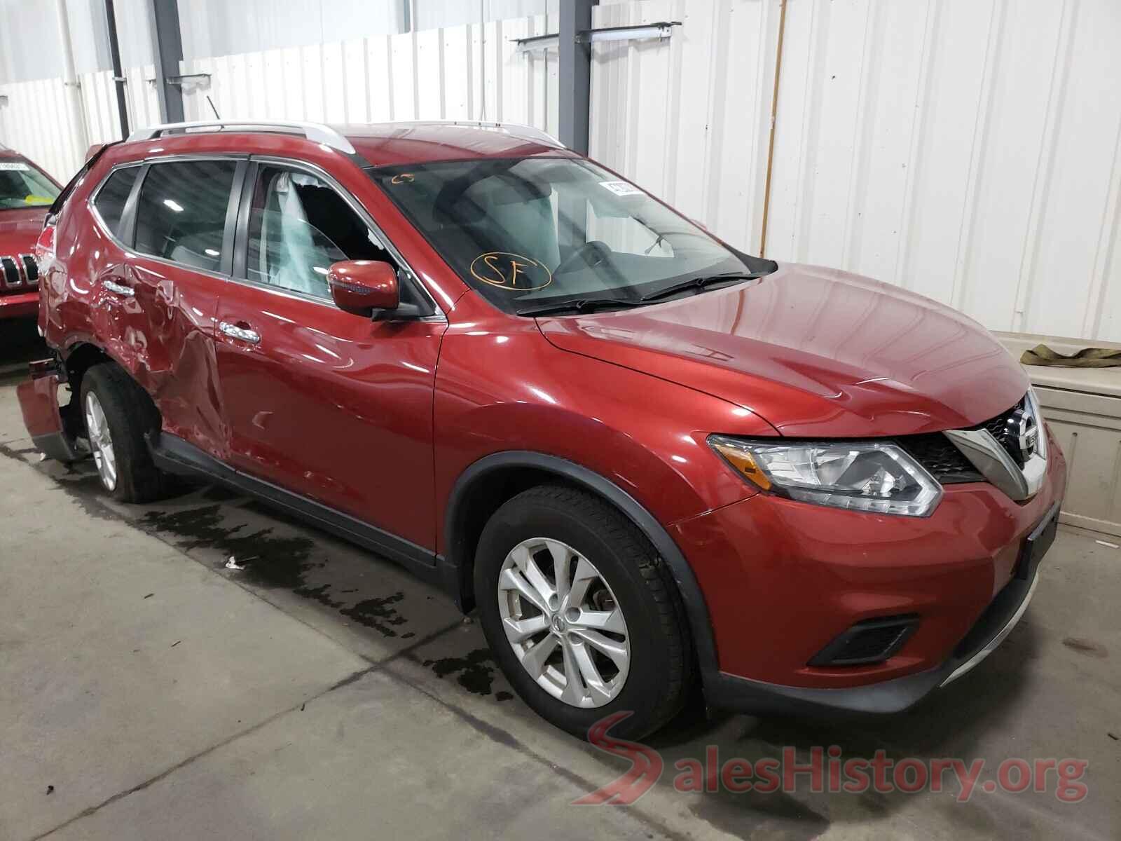 KNMAT2MV9GP677840 2016 NISSAN ROGUE