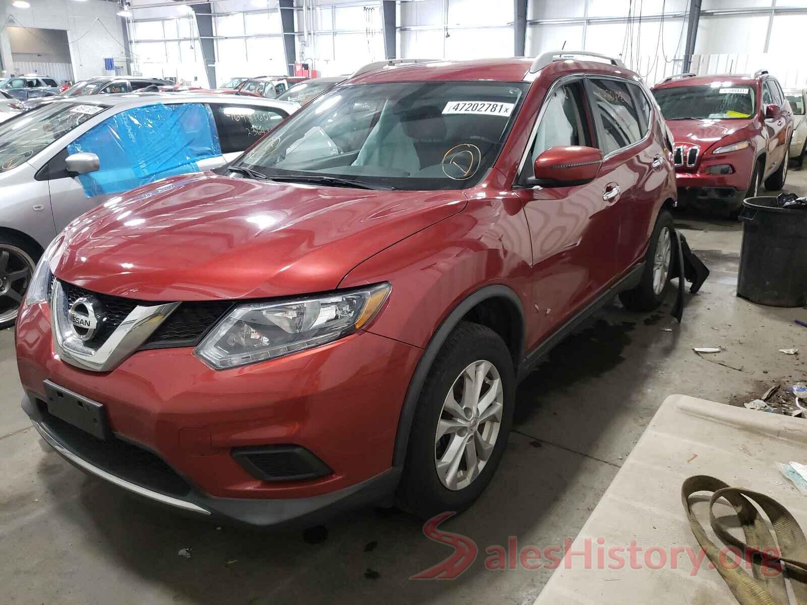 KNMAT2MV9GP677840 2016 NISSAN ROGUE