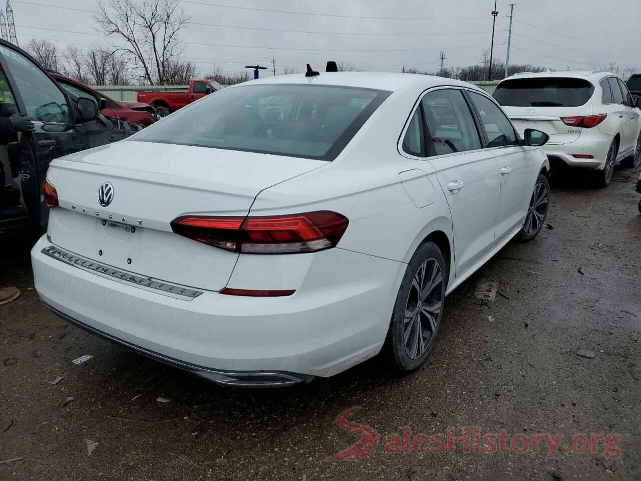 1VWSA7A3XMC009944 2021 VOLKSWAGEN PASSAT