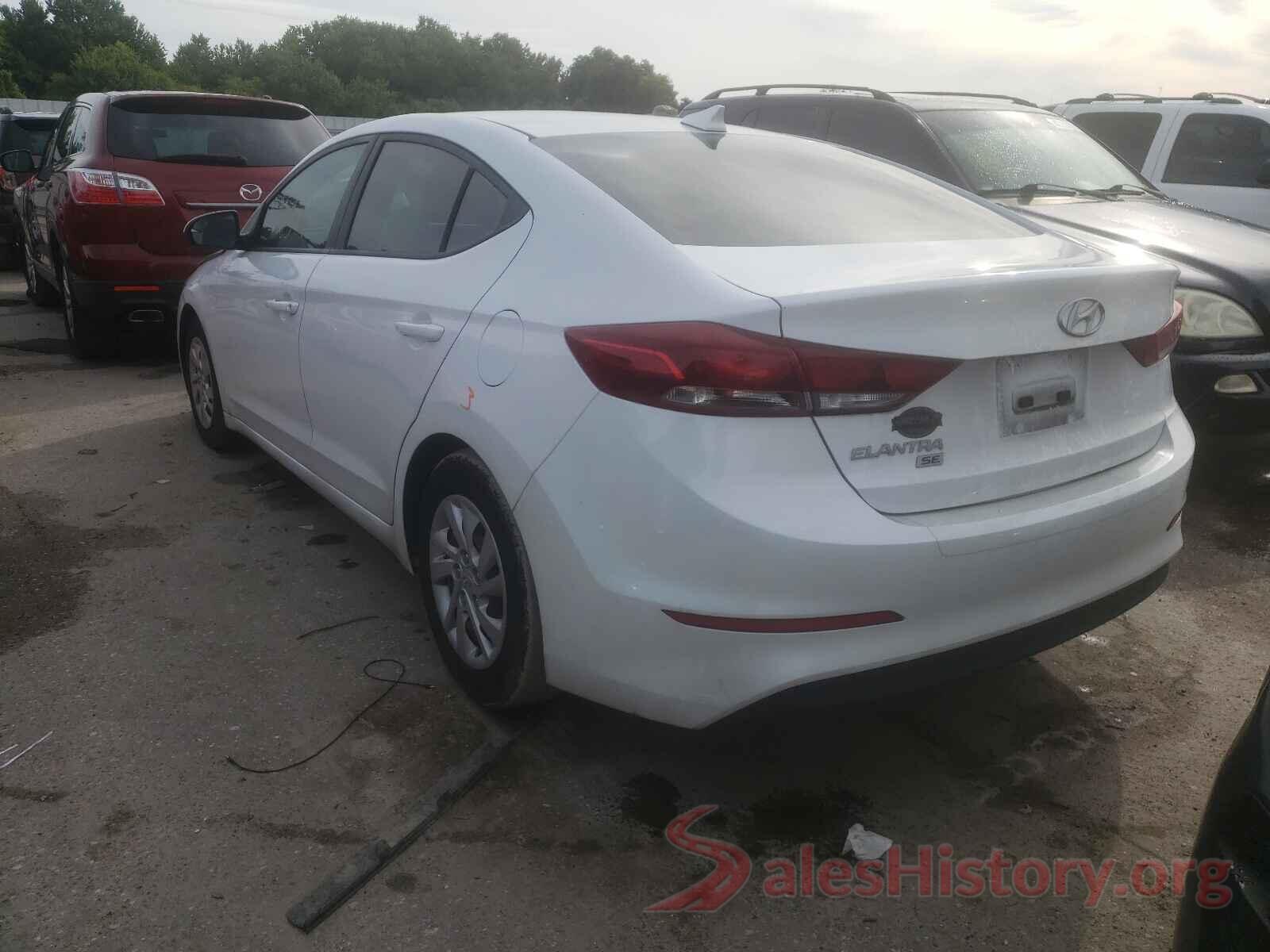 5NPD74LF7HH082764 2017 HYUNDAI ELANTRA