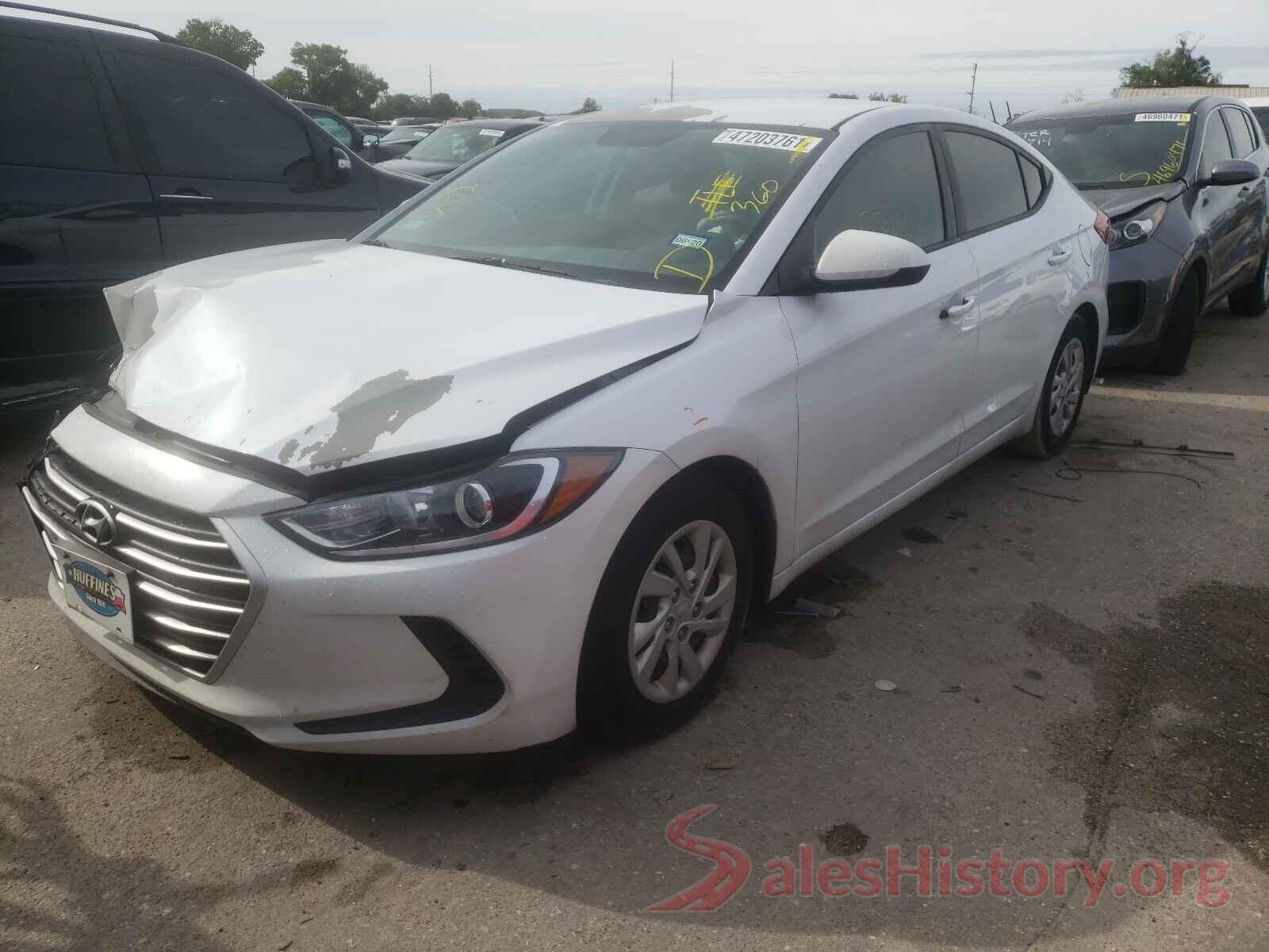 5NPD74LF7HH082764 2017 HYUNDAI ELANTRA