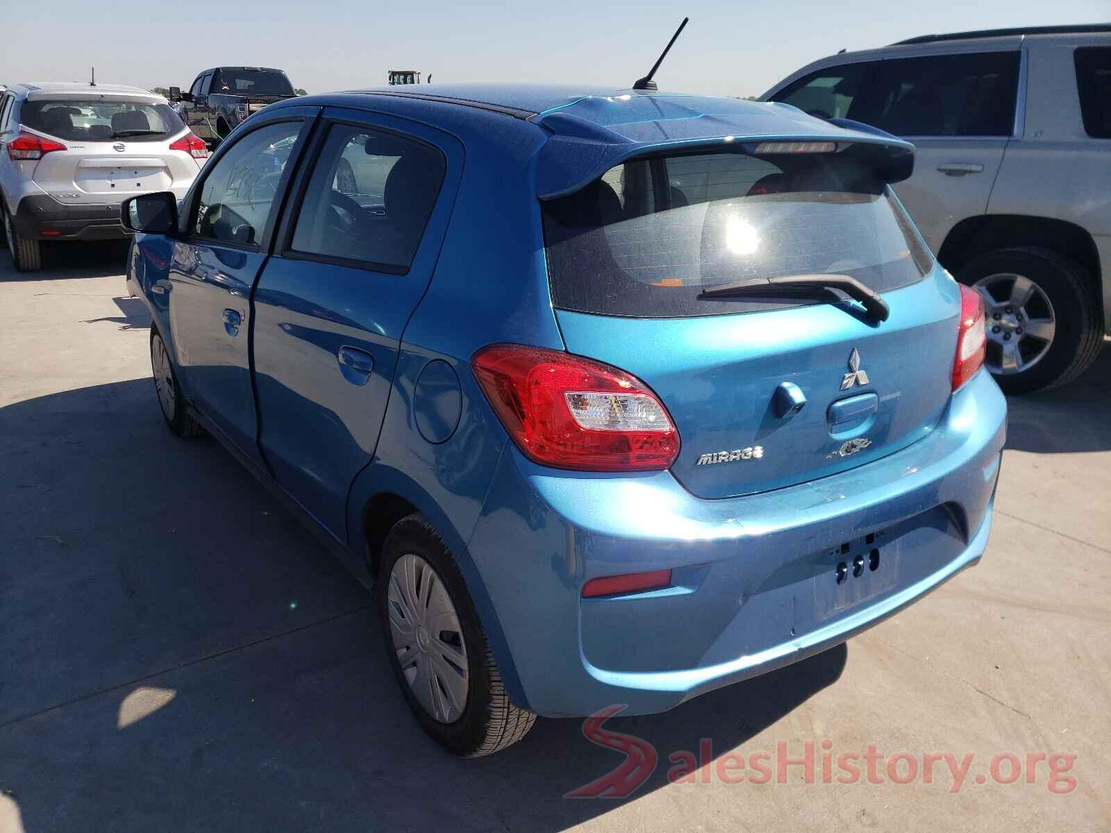 ML32A3HJ6LH001263 2020 MITSUBISHI MIRAGE