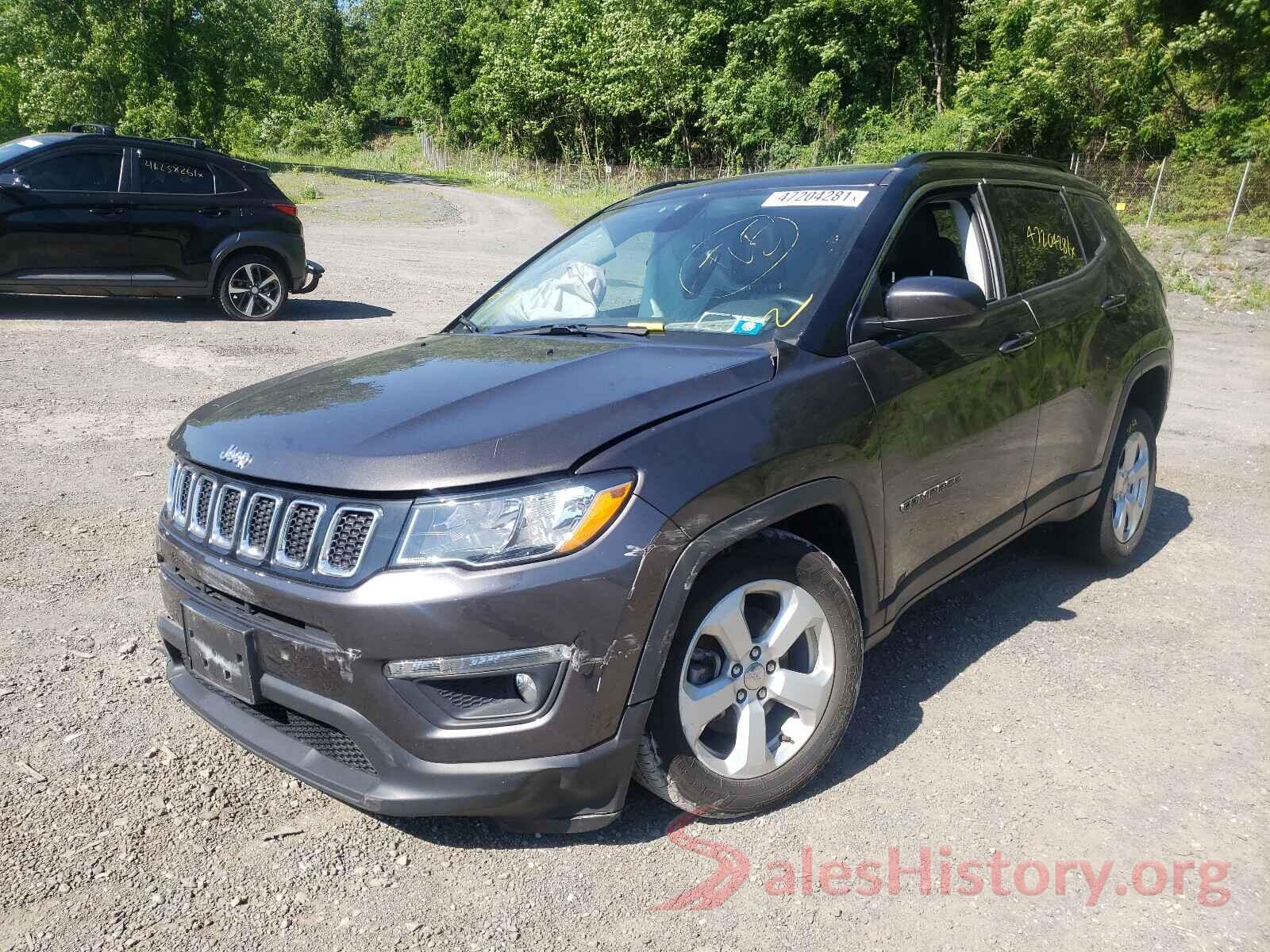 3C4NJDBB9KT806725 2019 JEEP COMPASS