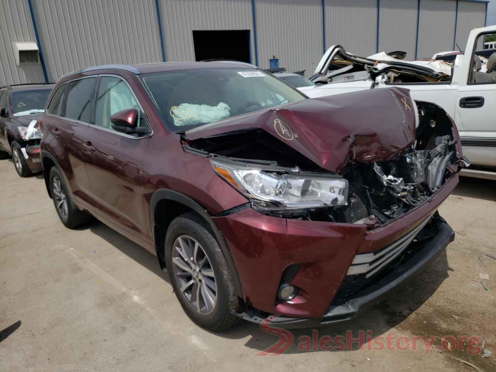 5TDJZRFH6HS421290 2017 TOYOTA HIGHLANDER