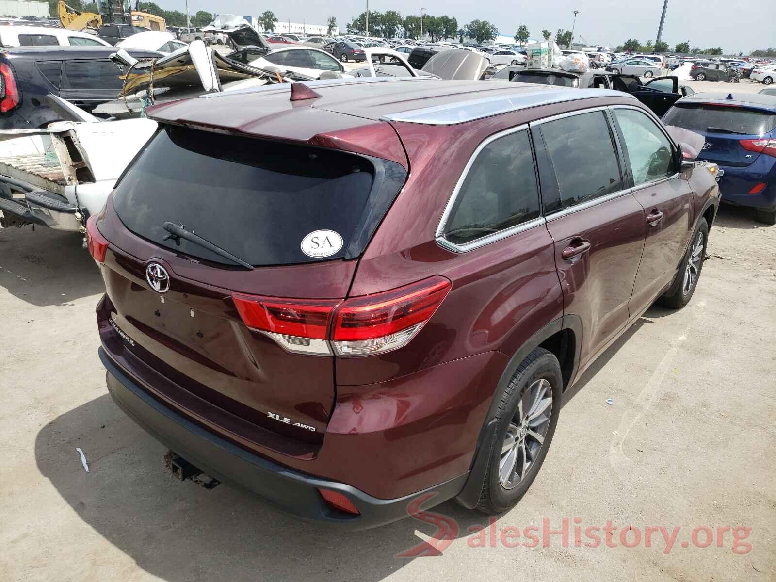 5TDJZRFH6HS421290 2017 TOYOTA HIGHLANDER