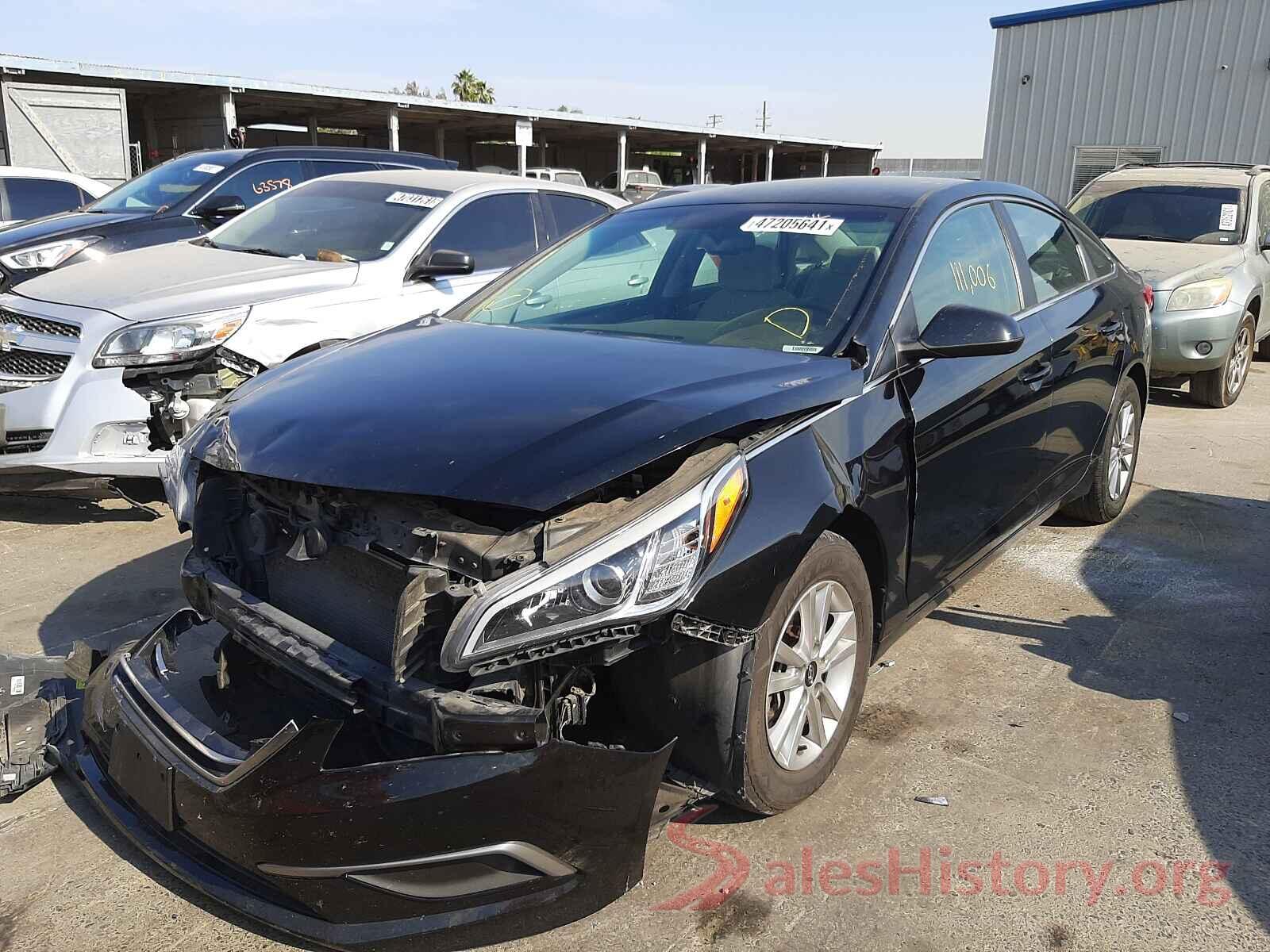 5NPE24AF9GH358575 2016 HYUNDAI SONATA