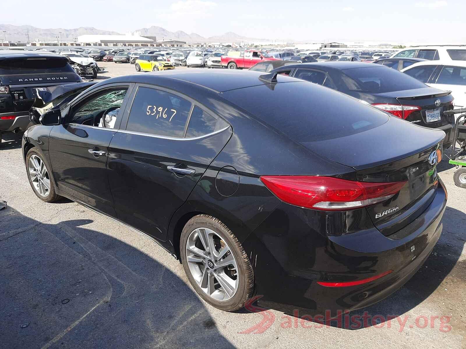 KMHD84LF2HU260028 2017 HYUNDAI ELANTRA