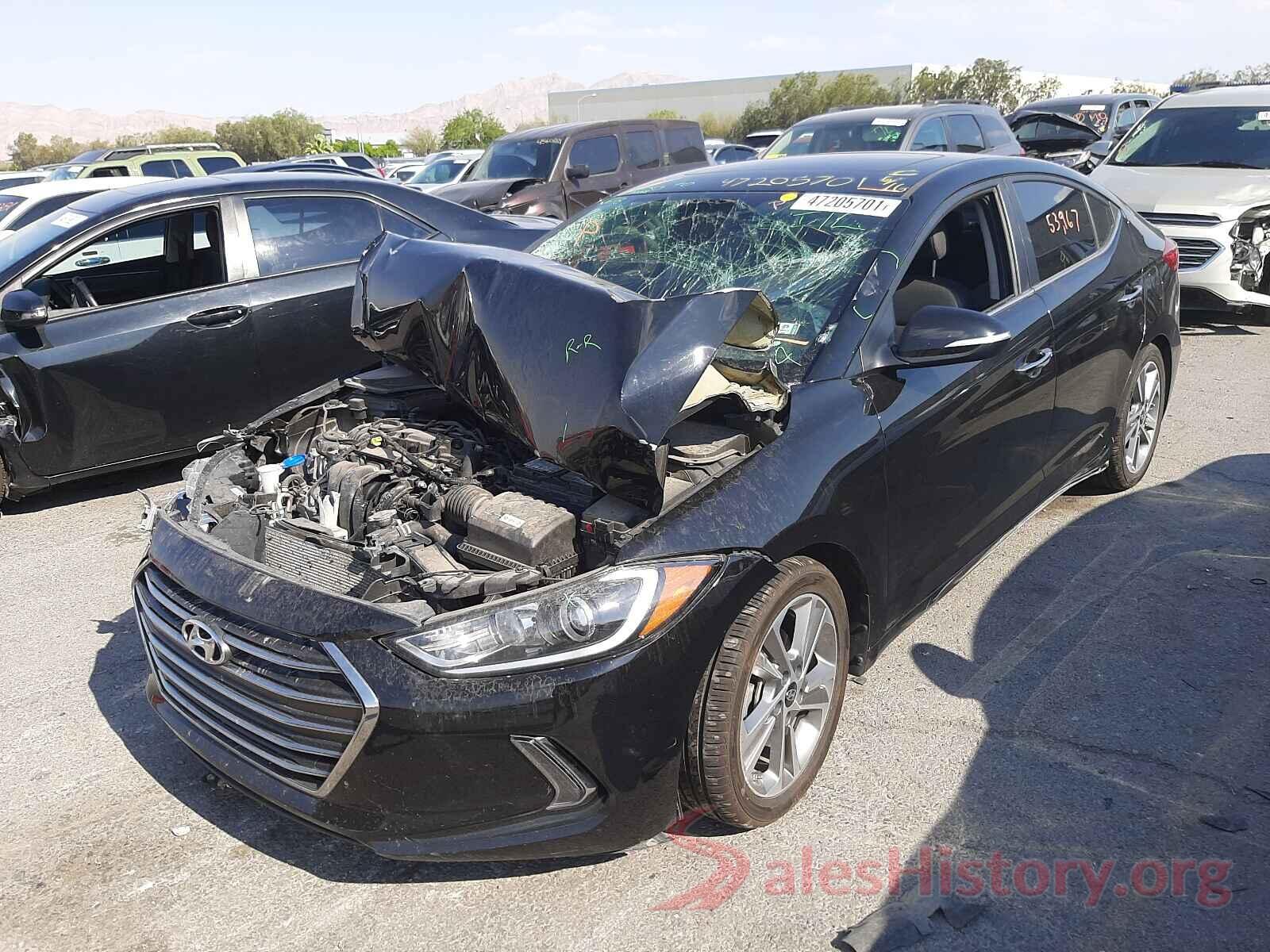 KMHD84LF2HU260028 2017 HYUNDAI ELANTRA