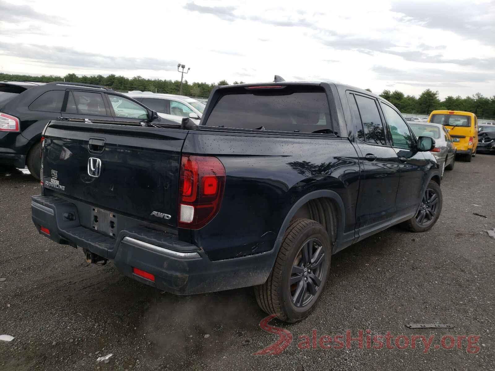 5FPYK3F11KB040470 2019 HONDA RIDGELINE