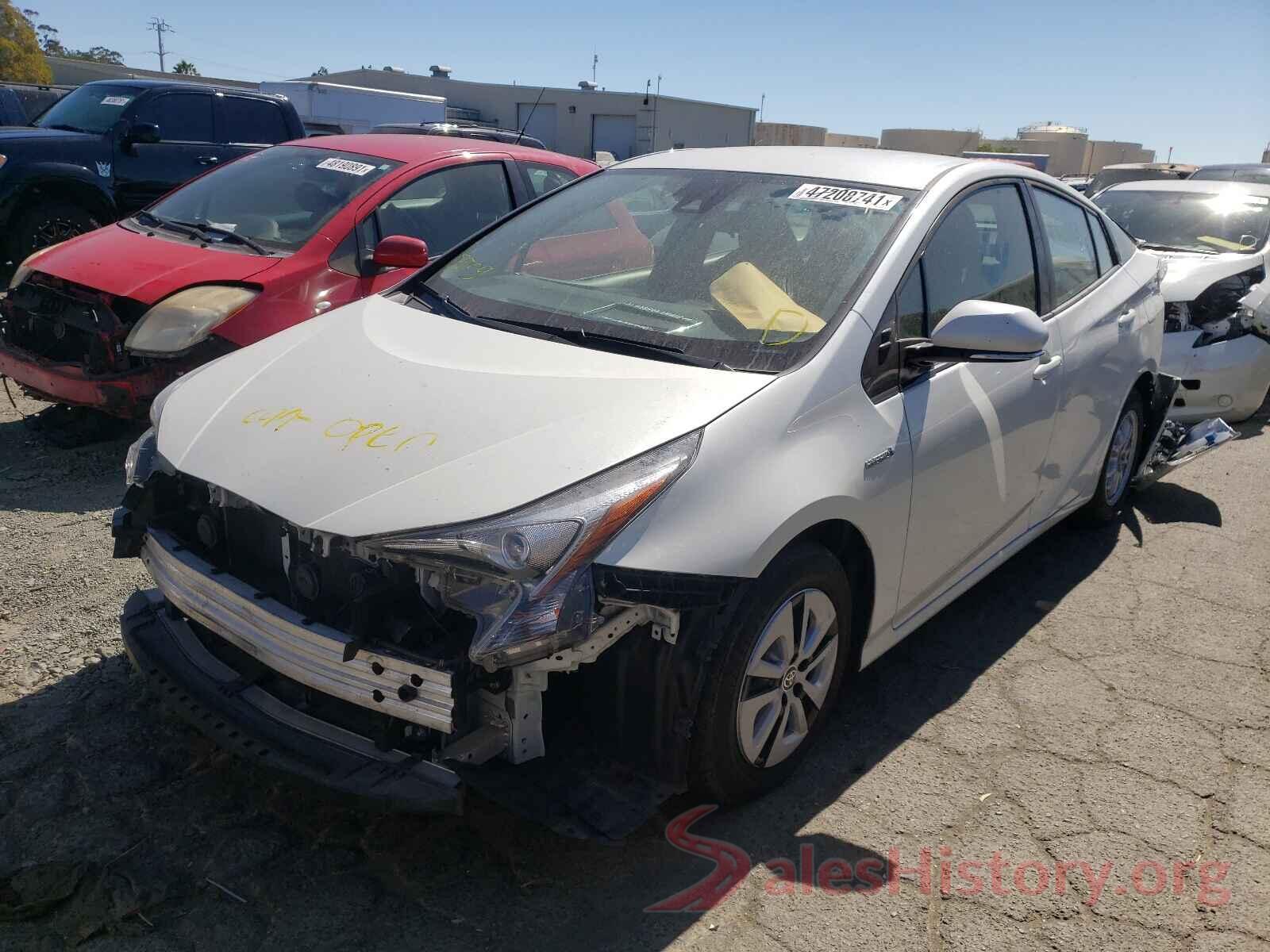 JTDKARFU5H3042842 2017 TOYOTA PRIUS