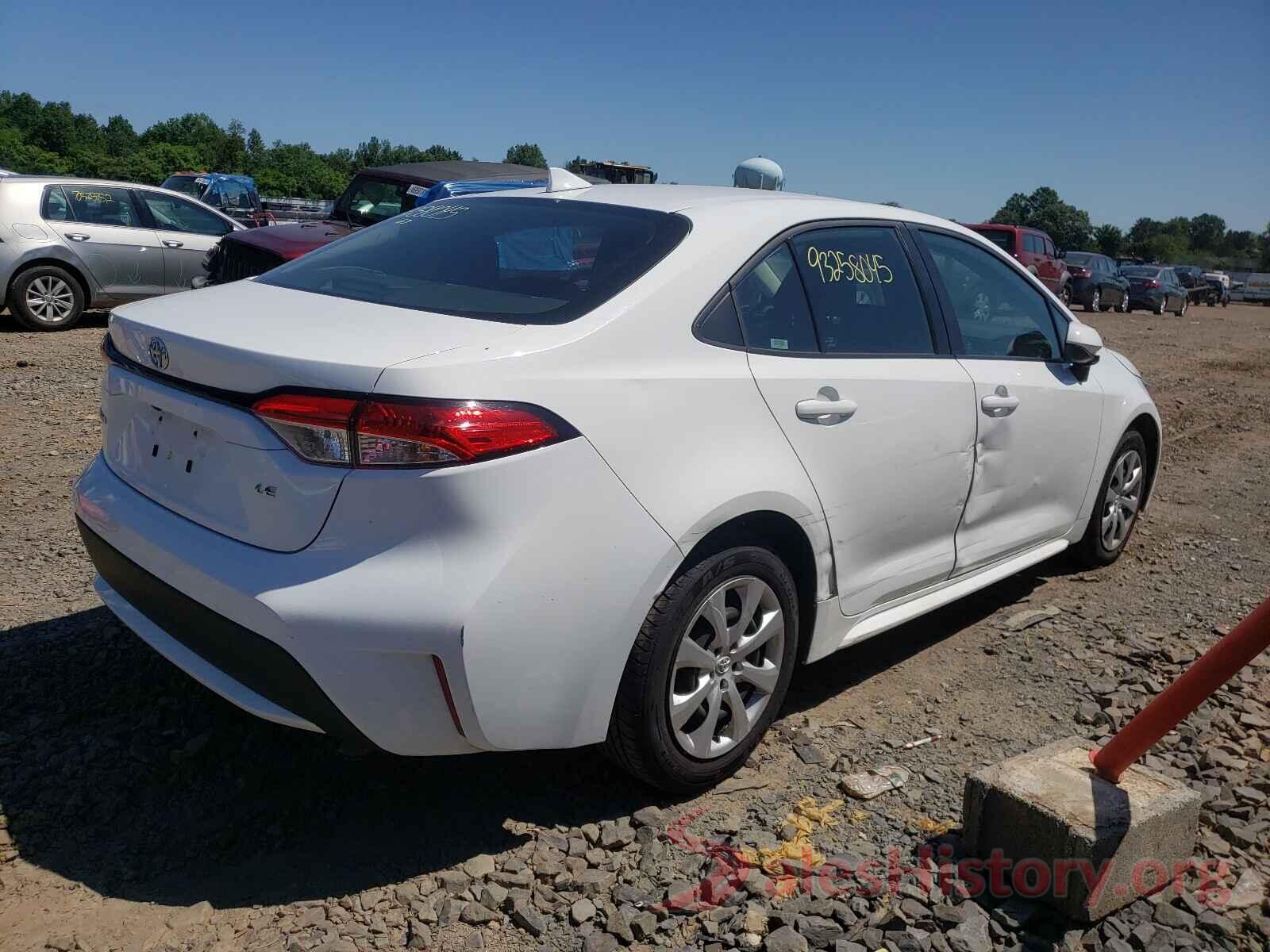 5YFEPRAE0LP065778 2020 TOYOTA COROLLA