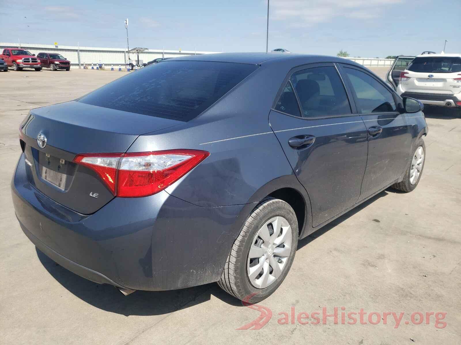 5YFBURHE6GP383699 2016 TOYOTA COROLLA