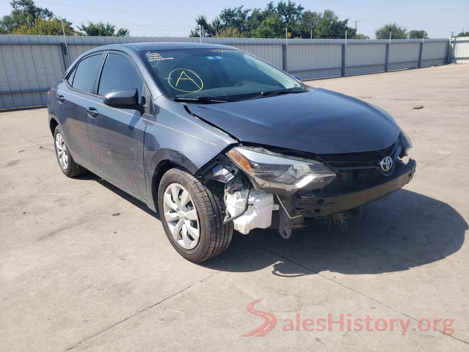 5YFBURHE6GP383699 2016 TOYOTA COROLLA