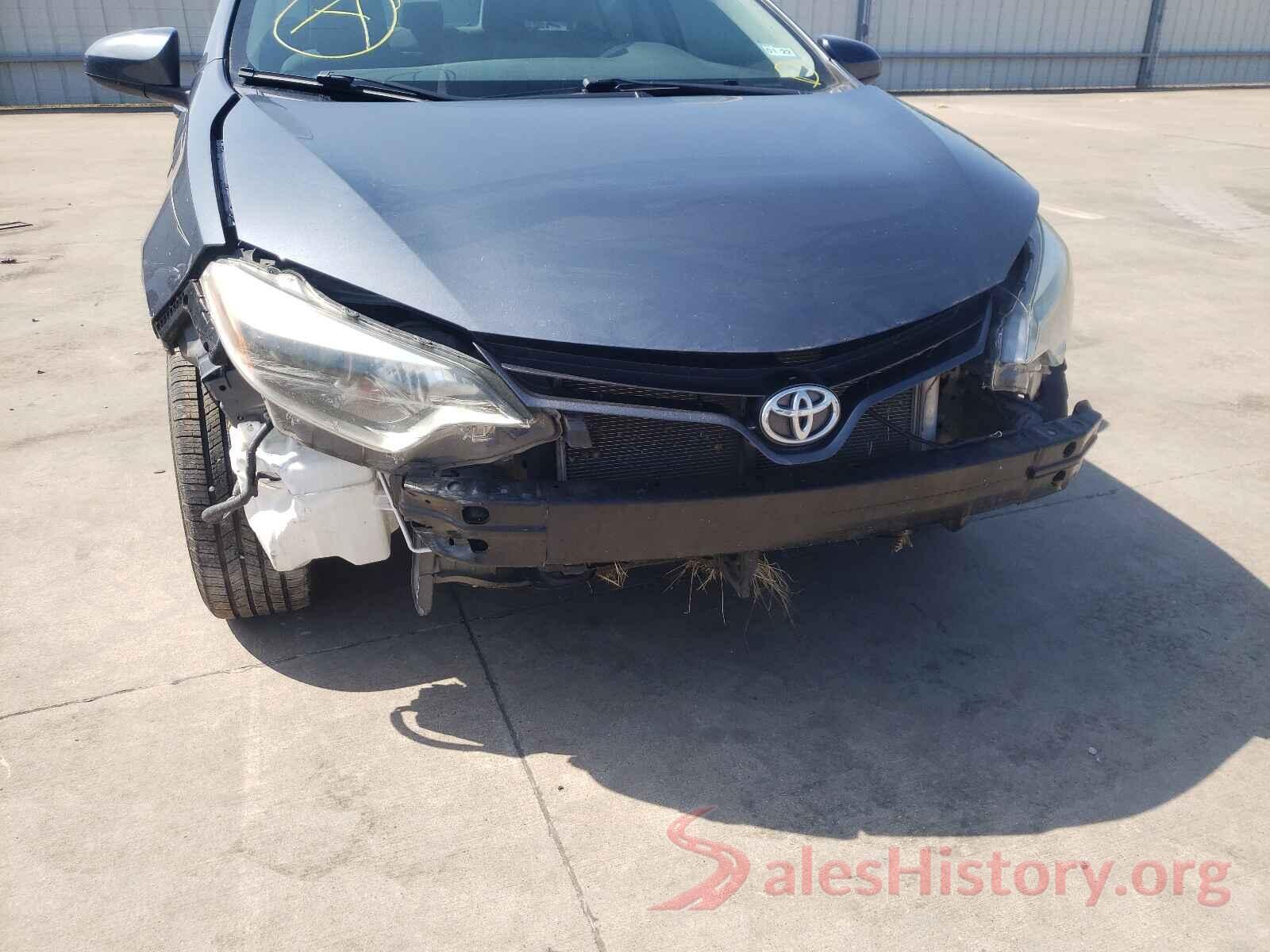 5YFBURHE6GP383699 2016 TOYOTA COROLLA