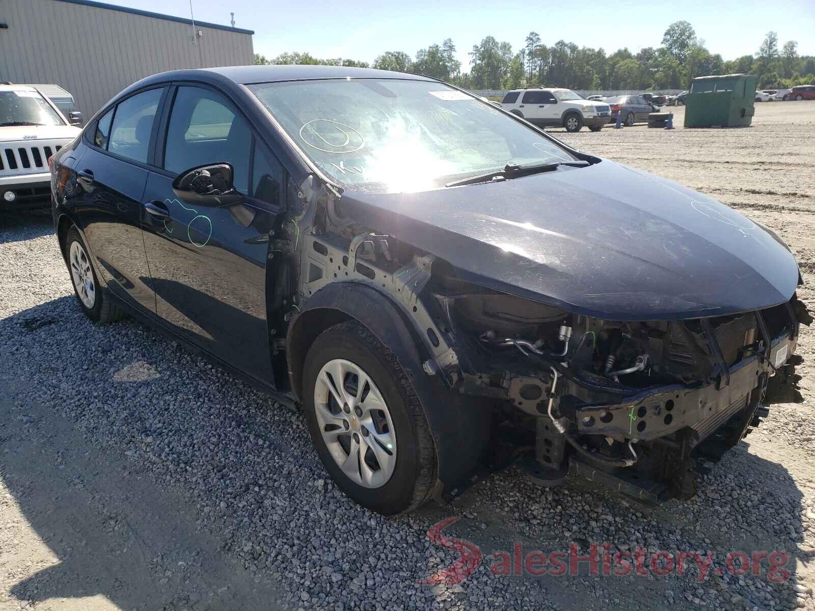 1G1BJ5SMXK7102458 2019 CHEVROLET CRUZE