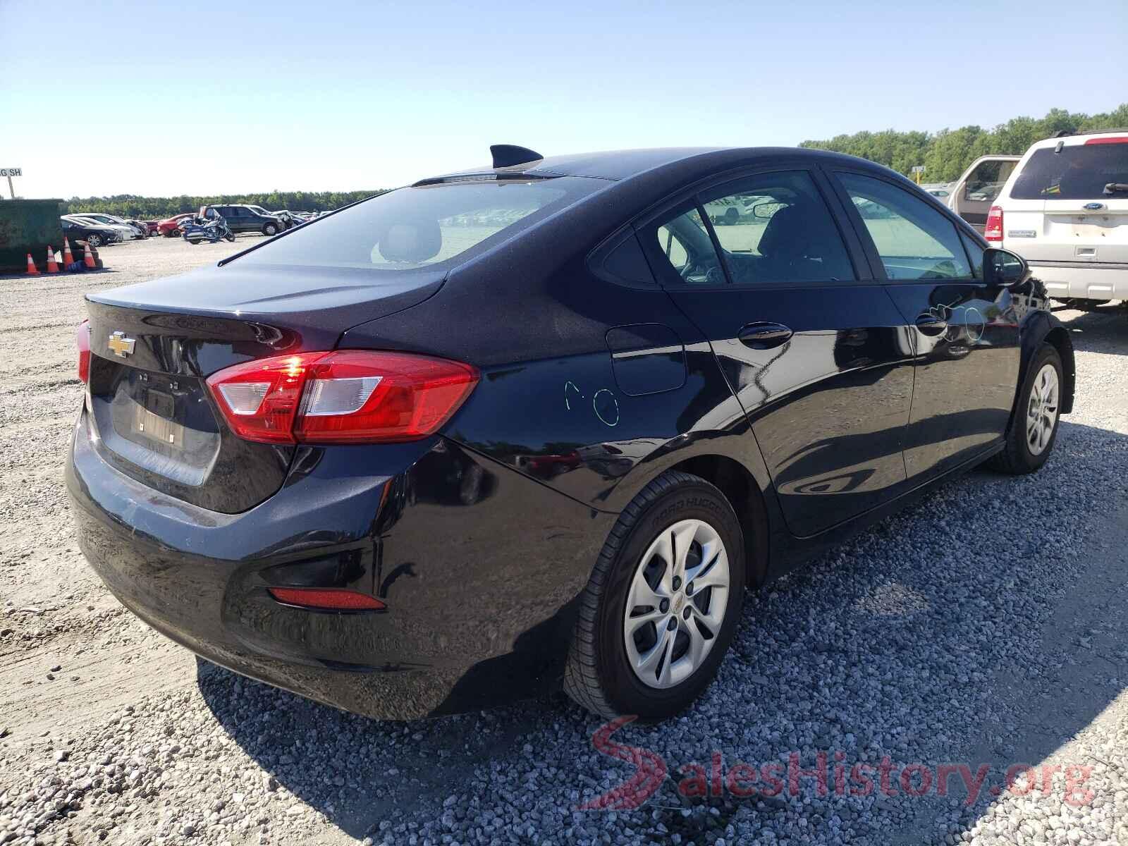 1G1BJ5SMXK7102458 2019 CHEVROLET CRUZE