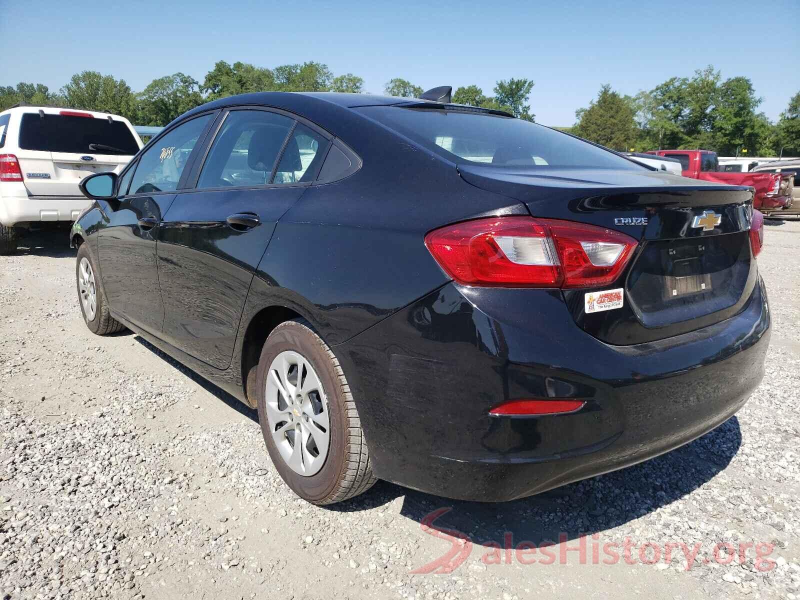 1G1BJ5SMXK7102458 2019 CHEVROLET CRUZE