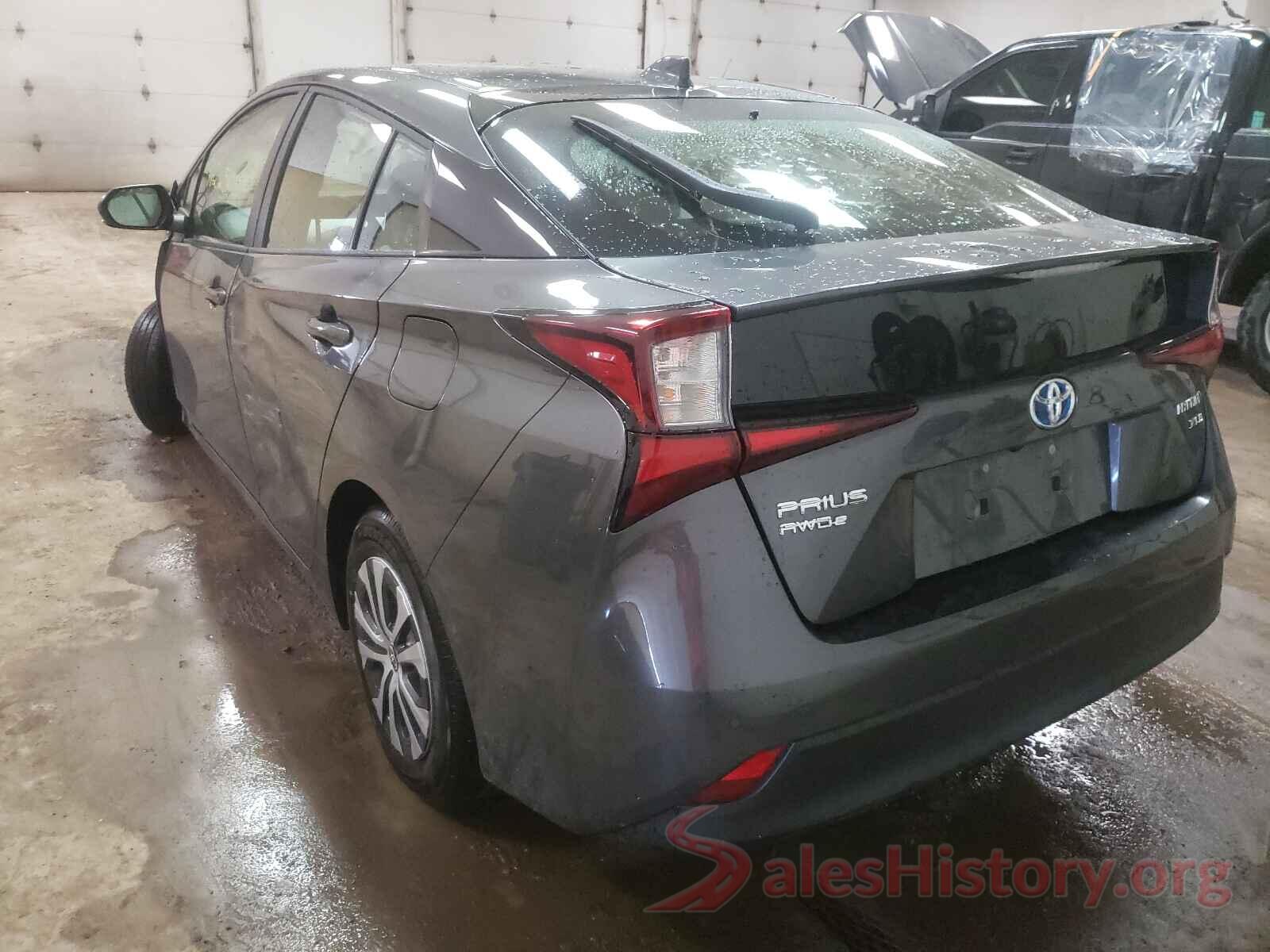 JTDL9MFU7M3024059 2021 TOYOTA PRIUS