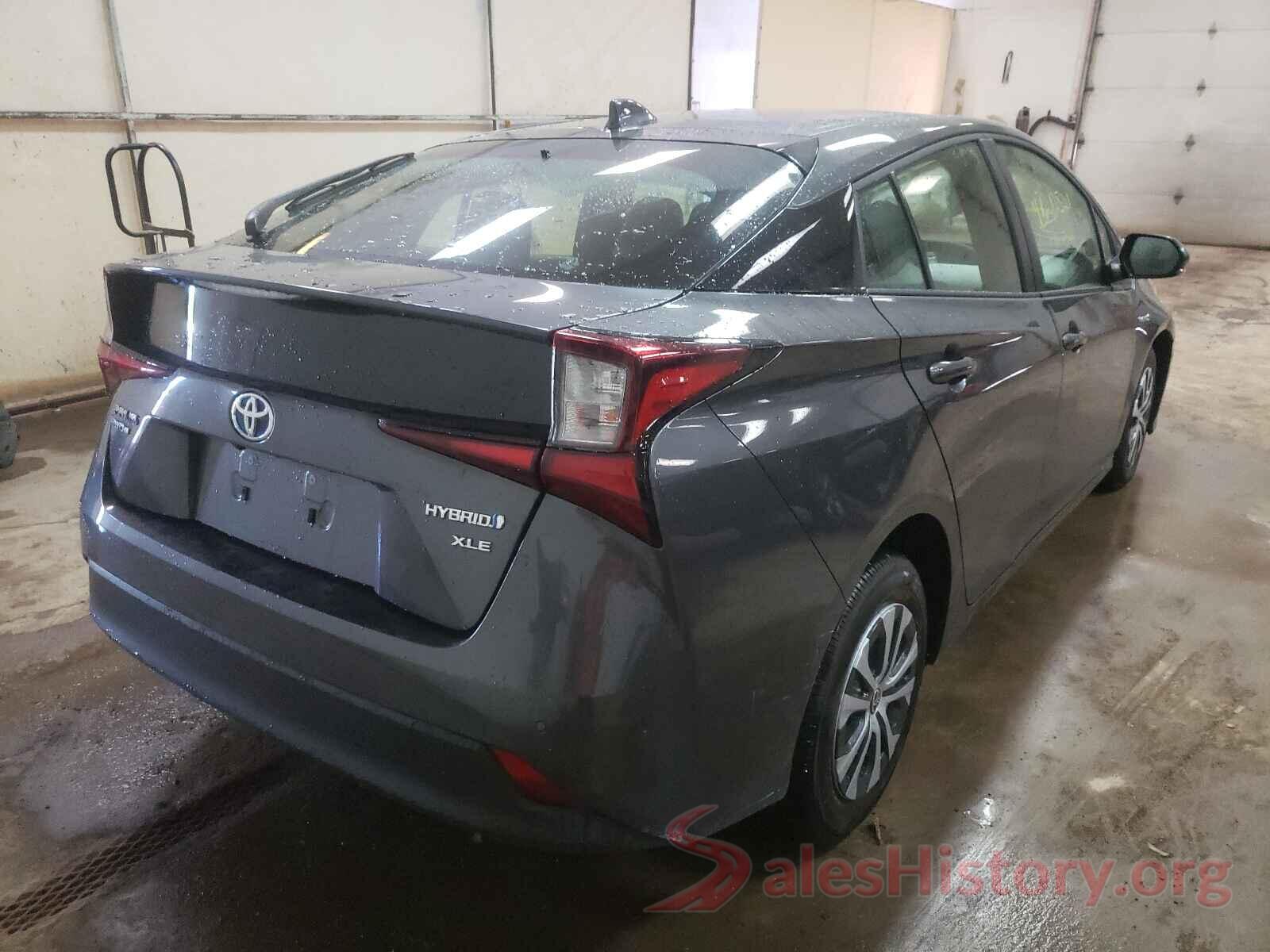 JTDL9MFU7M3024059 2021 TOYOTA PRIUS