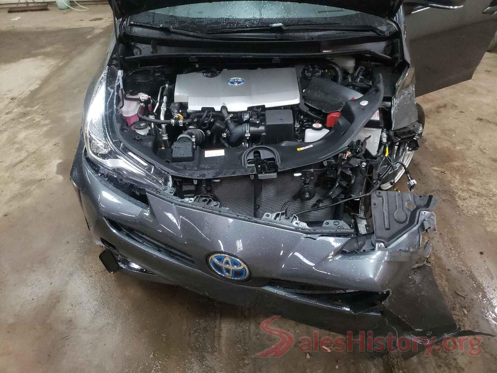 JTDL9MFU7M3024059 2021 TOYOTA PRIUS