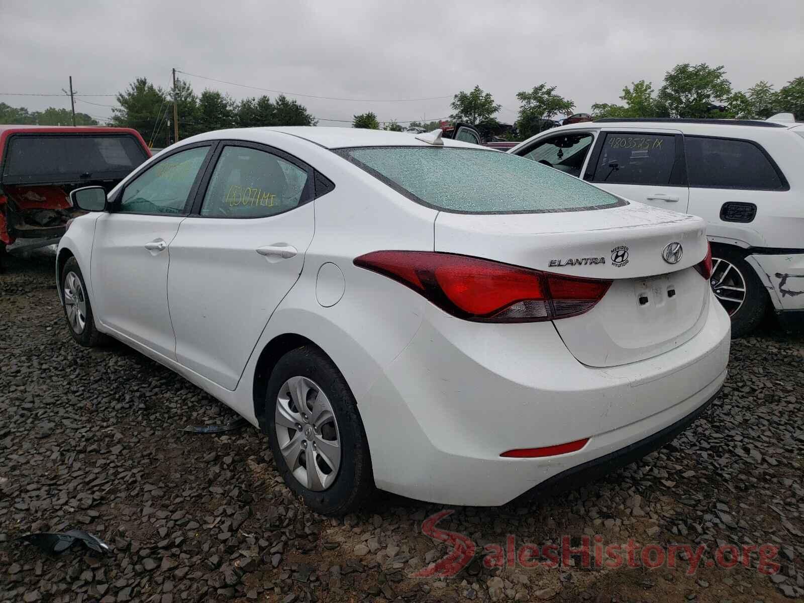 5NPDH4AE3GH755216 2016 HYUNDAI ELANTRA