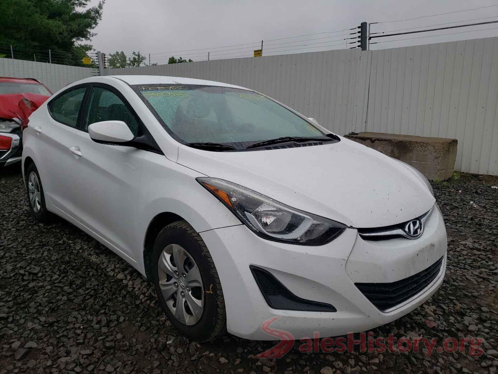 5NPDH4AE3GH755216 2016 HYUNDAI ELANTRA