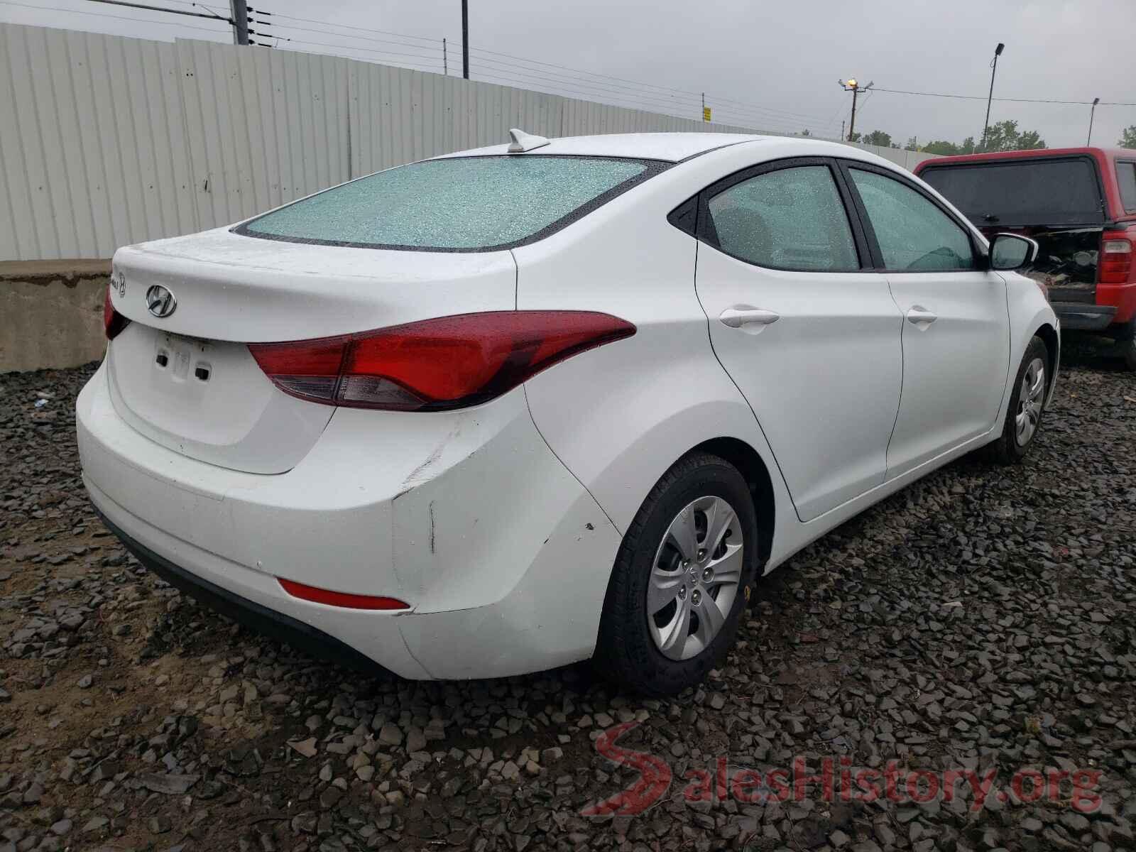 5NPDH4AE3GH755216 2016 HYUNDAI ELANTRA