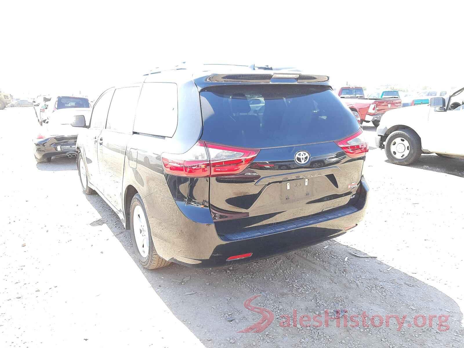 5TDKZ3DC2LS053367 2020 TOYOTA SIENNA