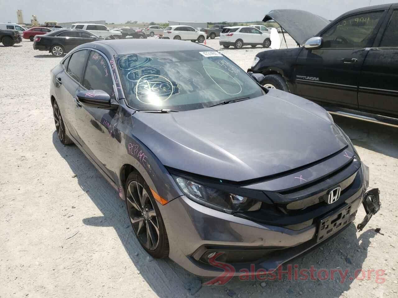 2HGFC2F86LH592502 2020 HONDA CIVIC