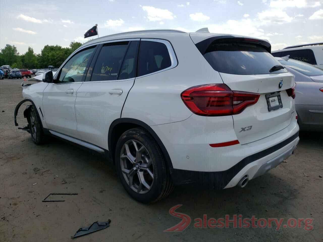 5UXTY5C00M9H55862 2021 BMW X3