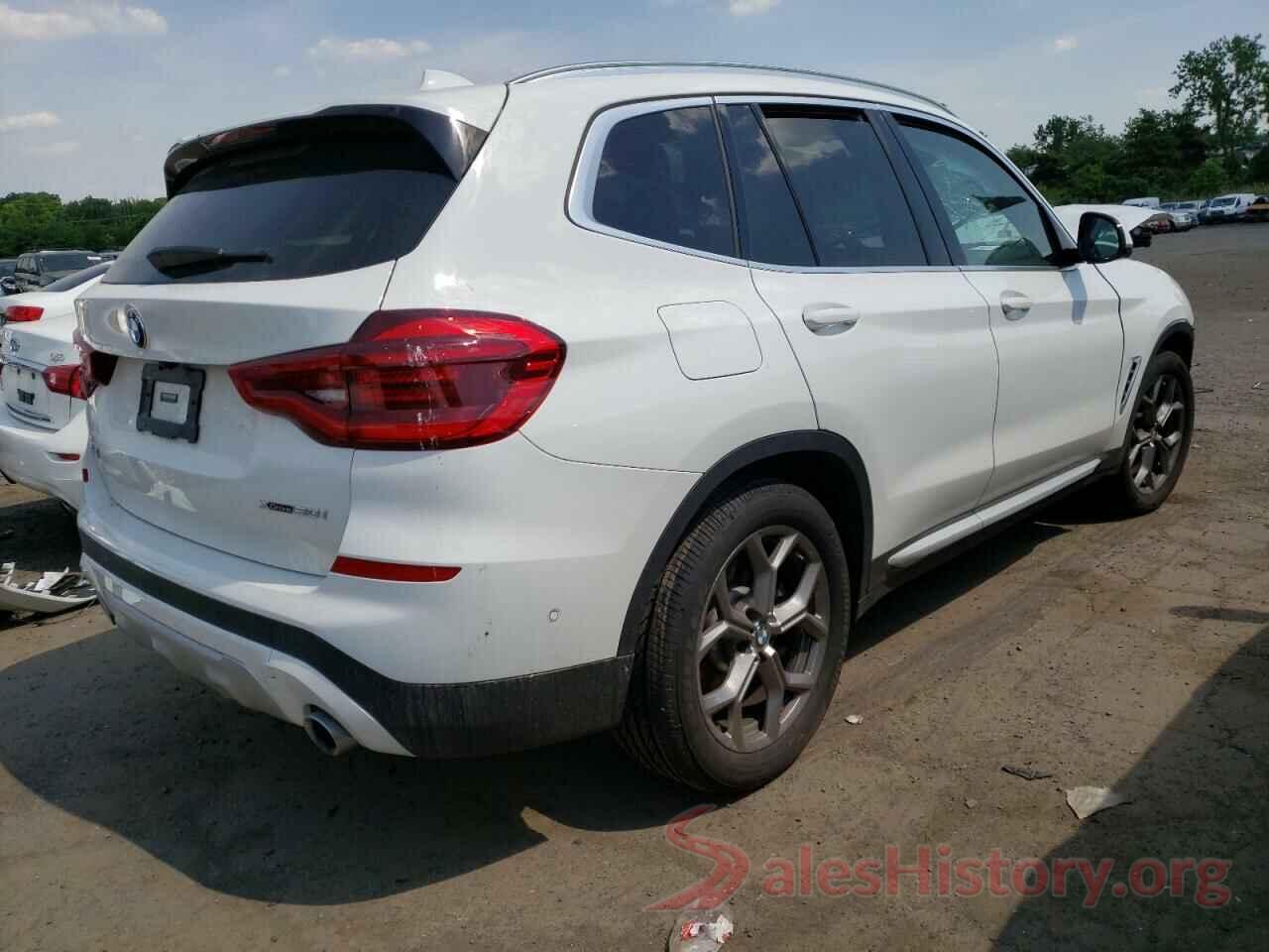 5UXTY5C00M9H55862 2021 BMW X3