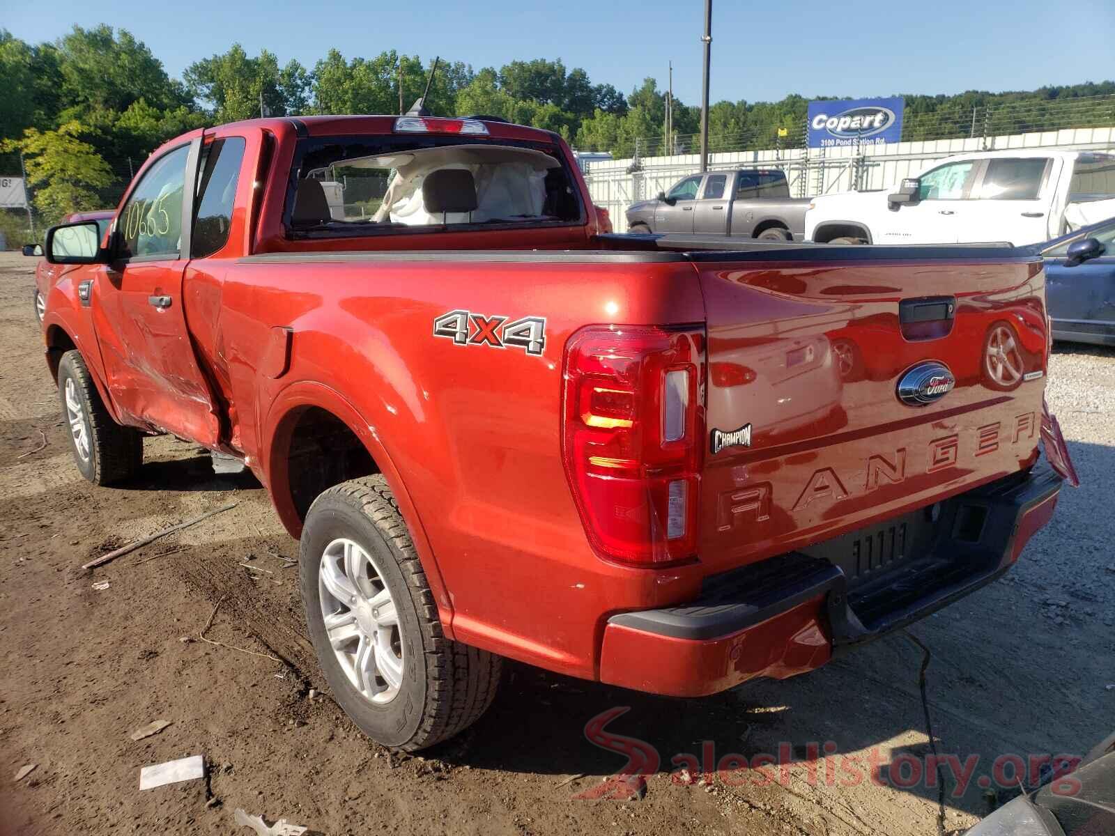 1FTER1FHXKLA93724 2019 FORD RANGER