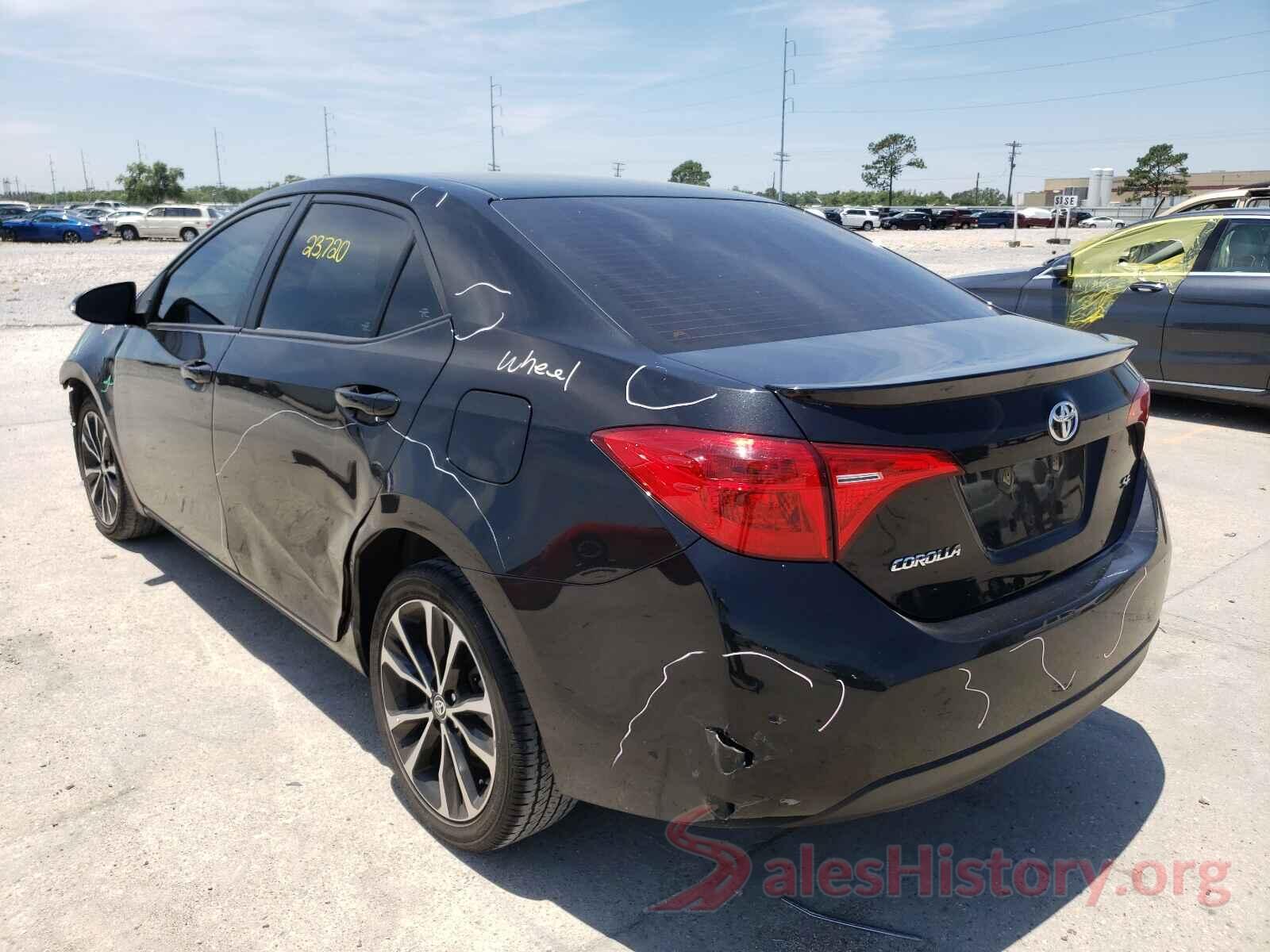 2T1BURHE1JC103064 2018 TOYOTA COROLLA