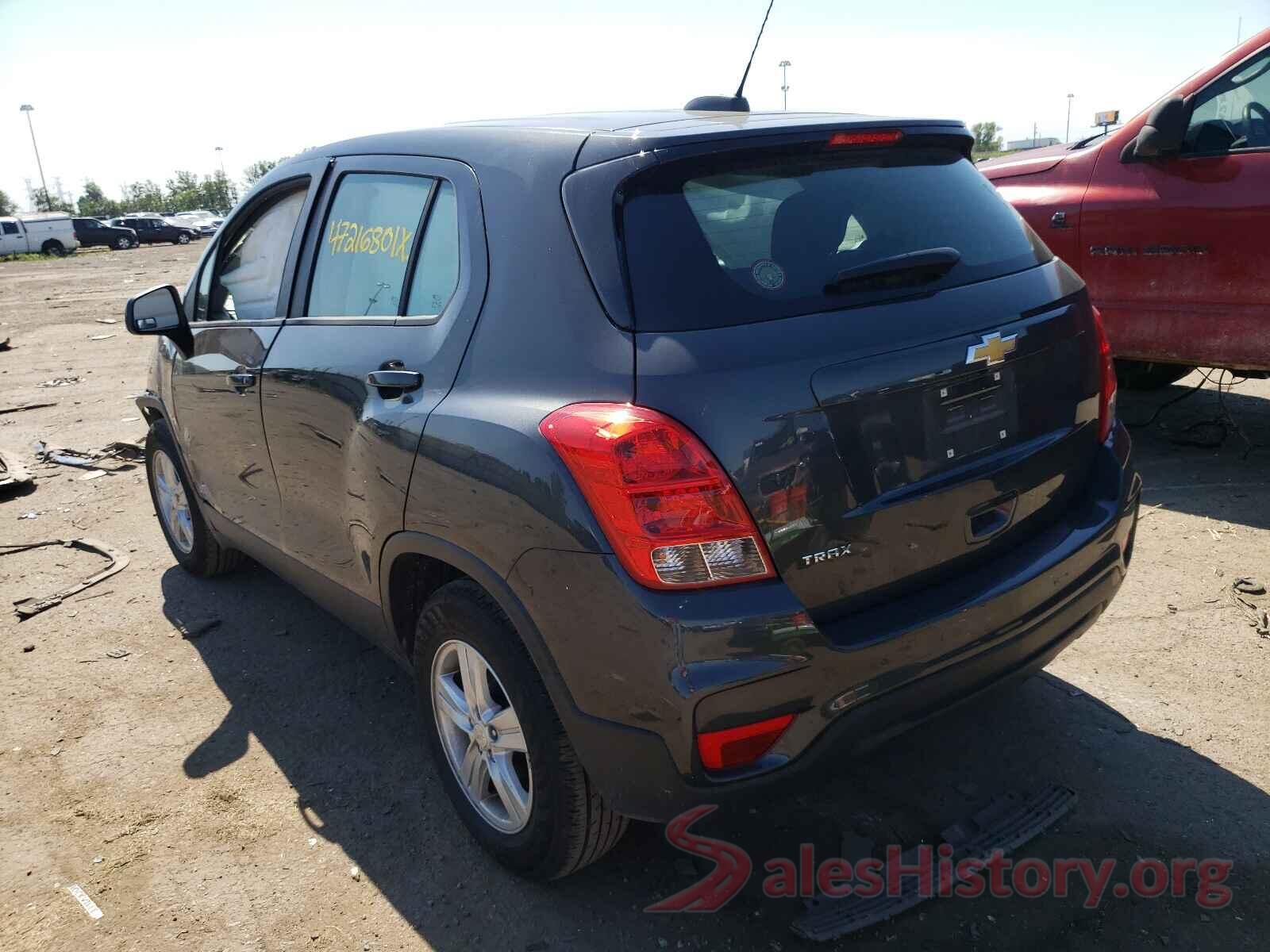 3GNCJKSB5LL114014 2020 CHEVROLET TRAX