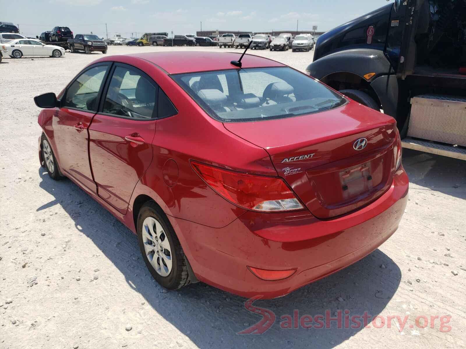 KMHCT4AE0HU273882 2017 HYUNDAI ACCENT