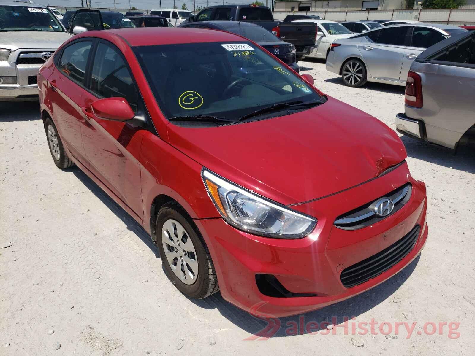 KMHCT4AE0HU273882 2017 HYUNDAI ACCENT