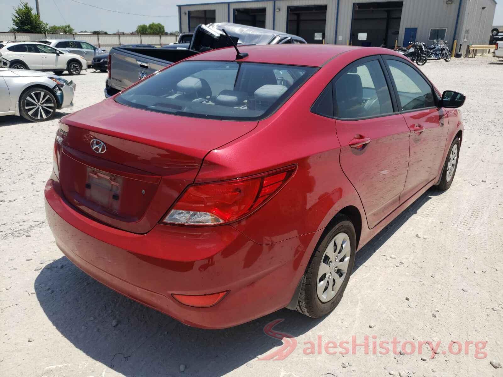 KMHCT4AE0HU273882 2017 HYUNDAI ACCENT