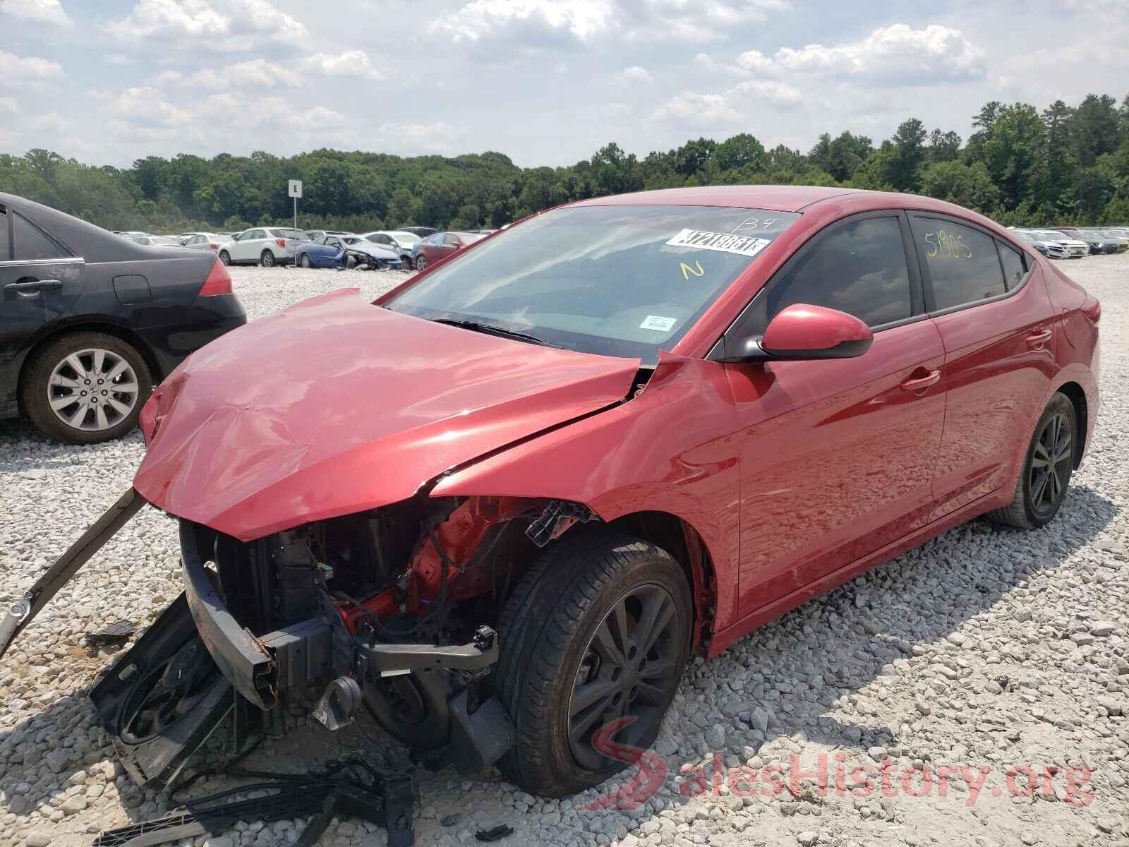 5NPD84LF1HH031046 2017 HYUNDAI ELANTRA