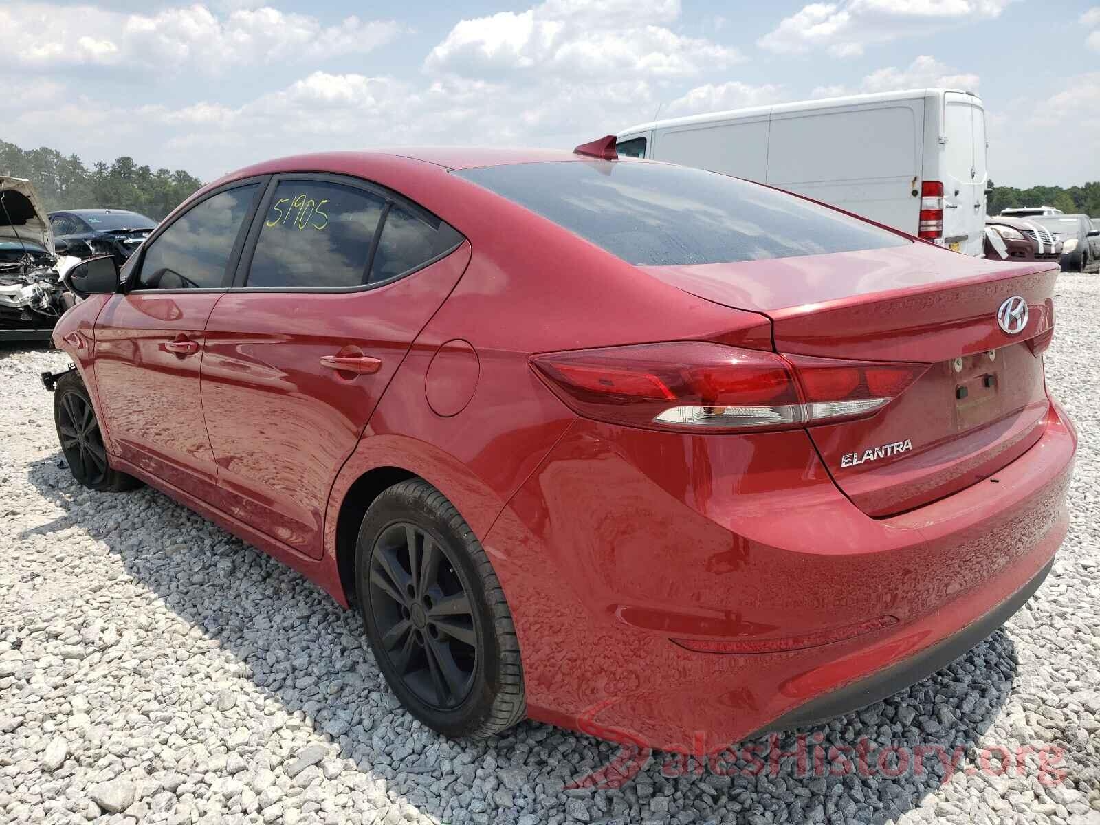 5NPD84LF1HH031046 2017 HYUNDAI ELANTRA