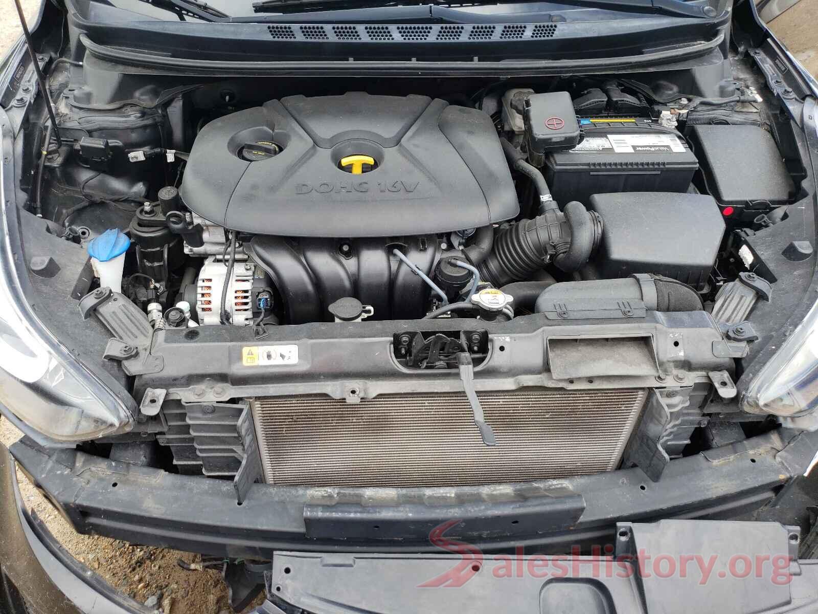 5NPDH4AE8GH781391 2016 HYUNDAI ELANTRA