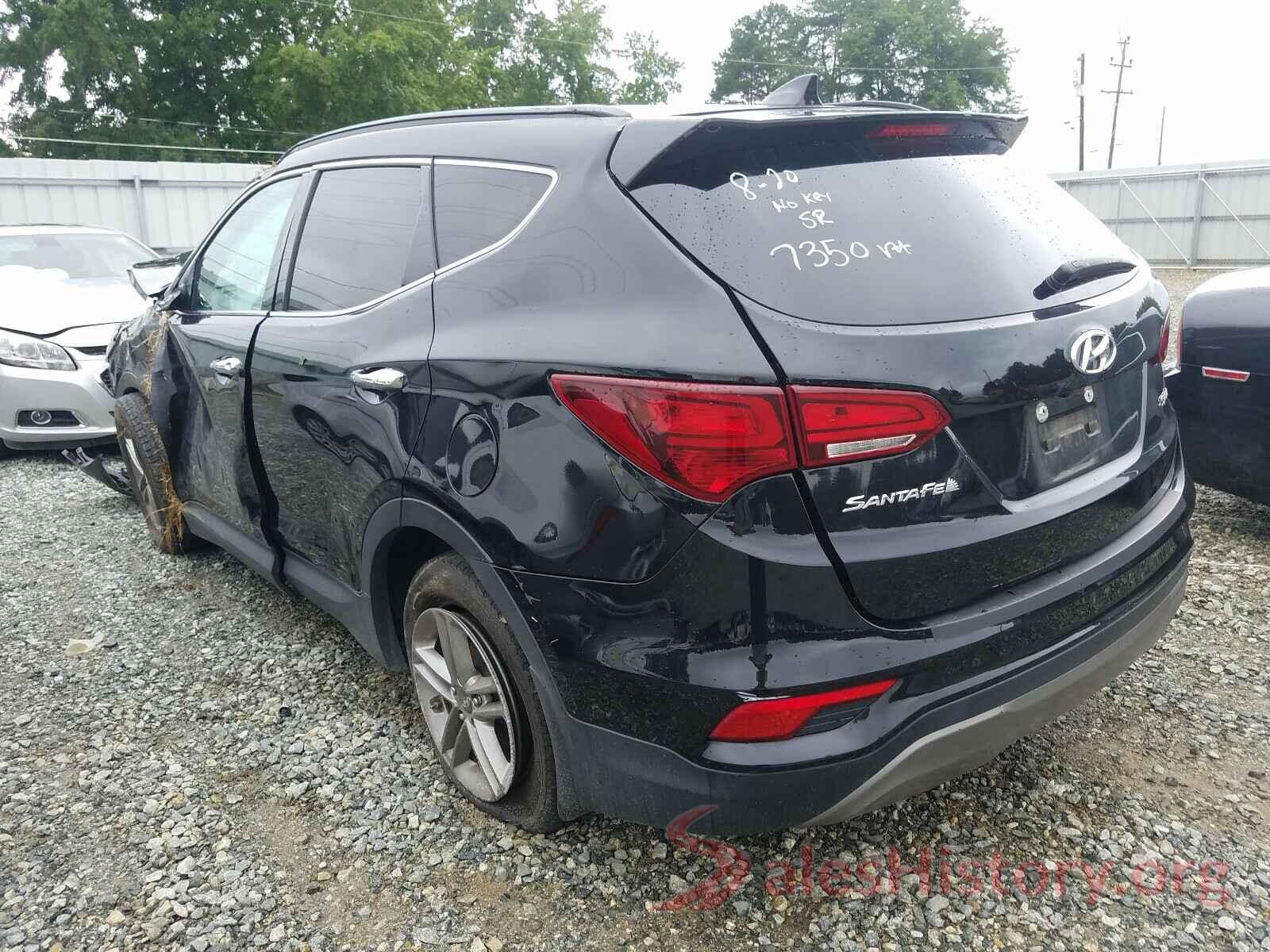 5NMZU3LB8HH007350 2017 HYUNDAI SANTA FE