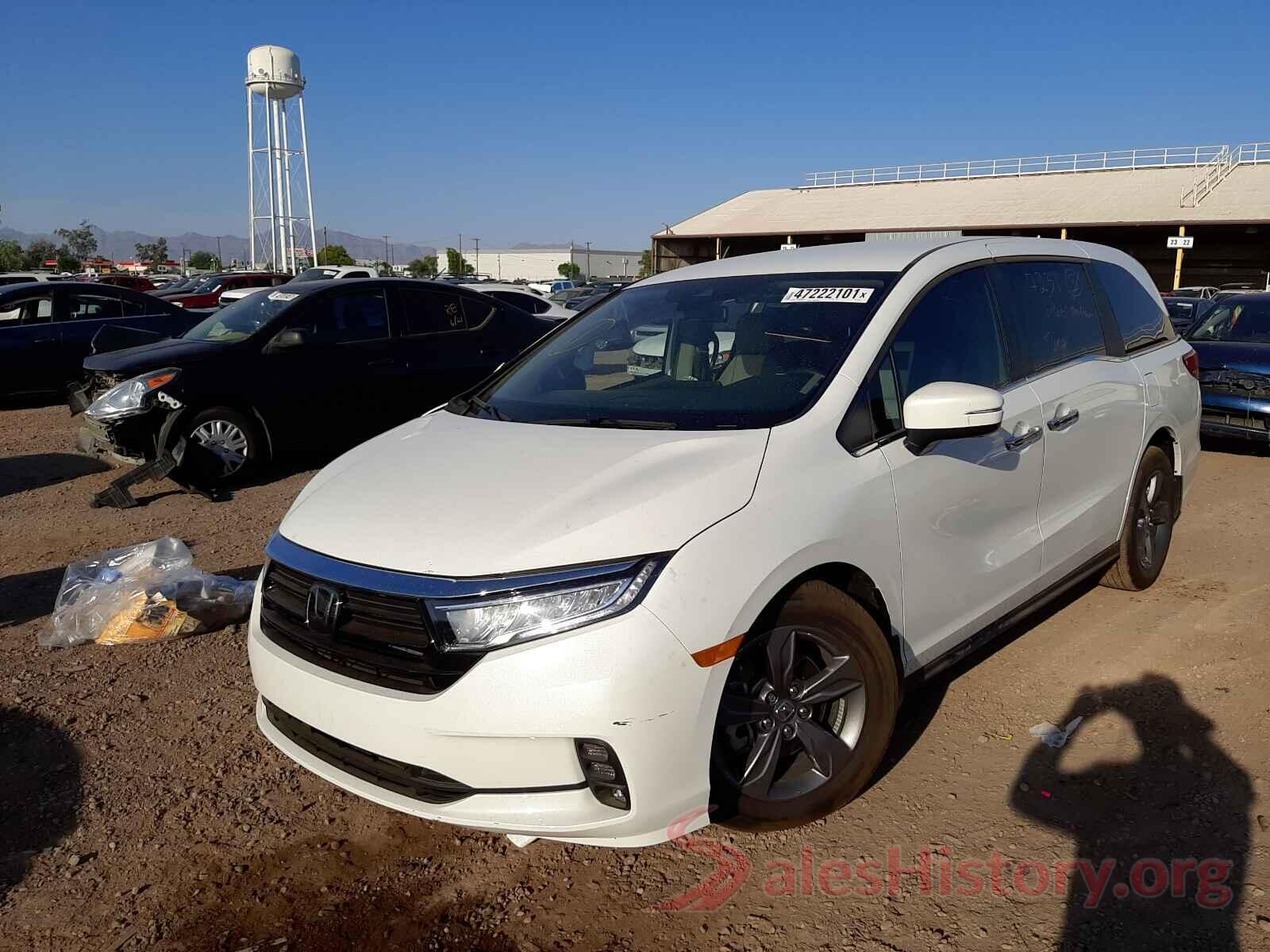 5FNRL6H54MB031518 2021 HONDA ODYSSEY