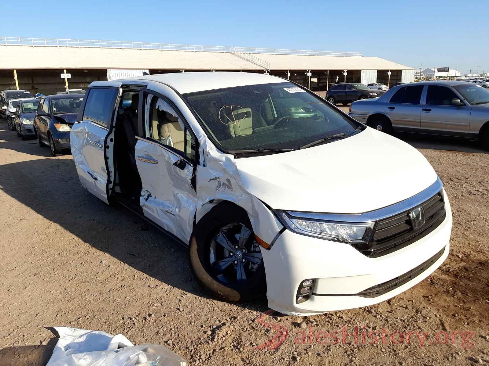 5FNRL6H54MB031518 2021 HONDA ODYSSEY