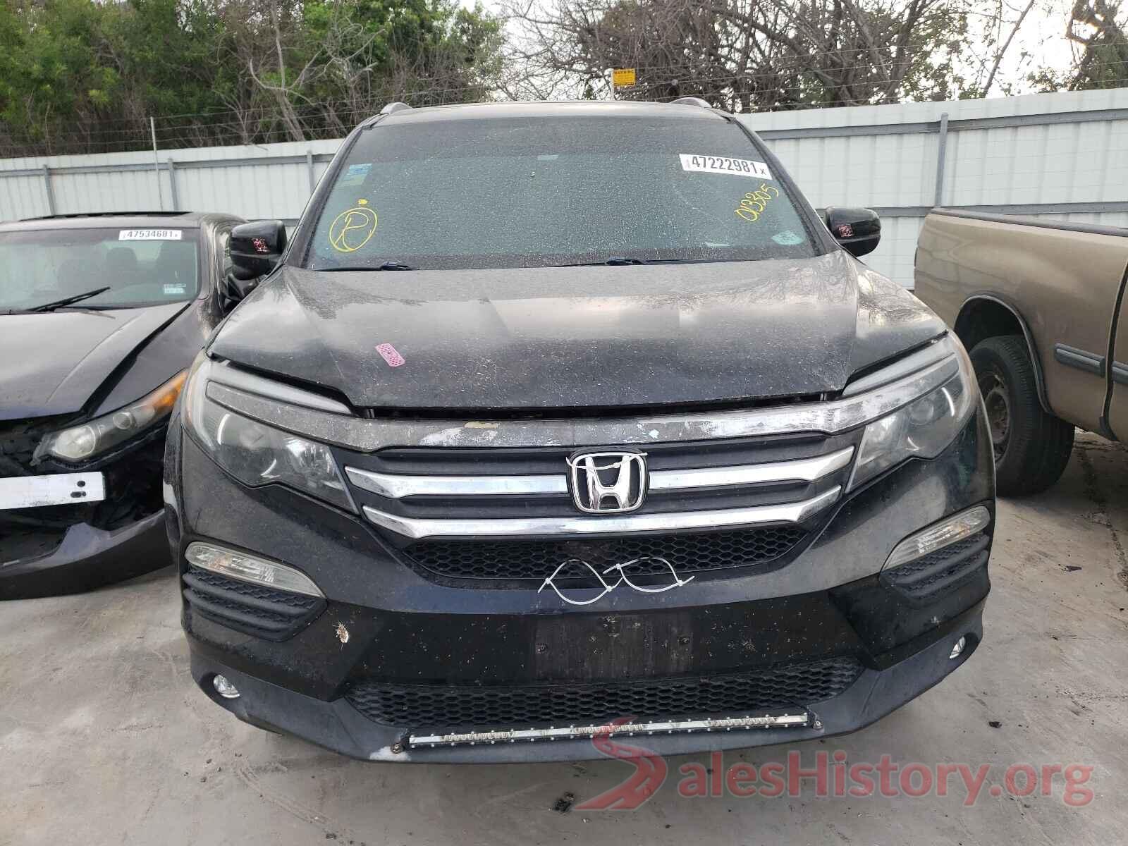 5FNYF5H55GB013305 2016 HONDA PILOT