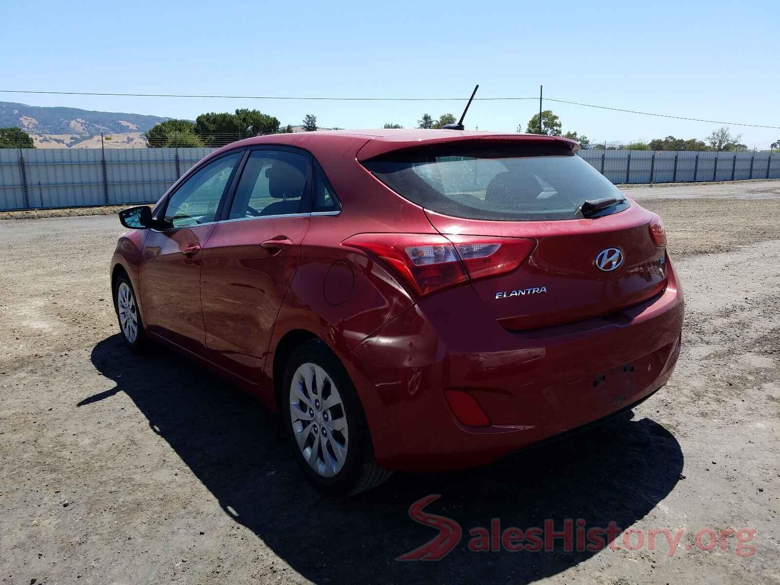 KMHD35LH8HU350144 2017 HYUNDAI ELANTRA