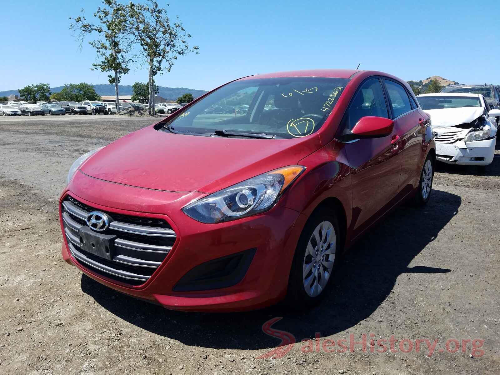 KMHD35LH8HU350144 2017 HYUNDAI ELANTRA