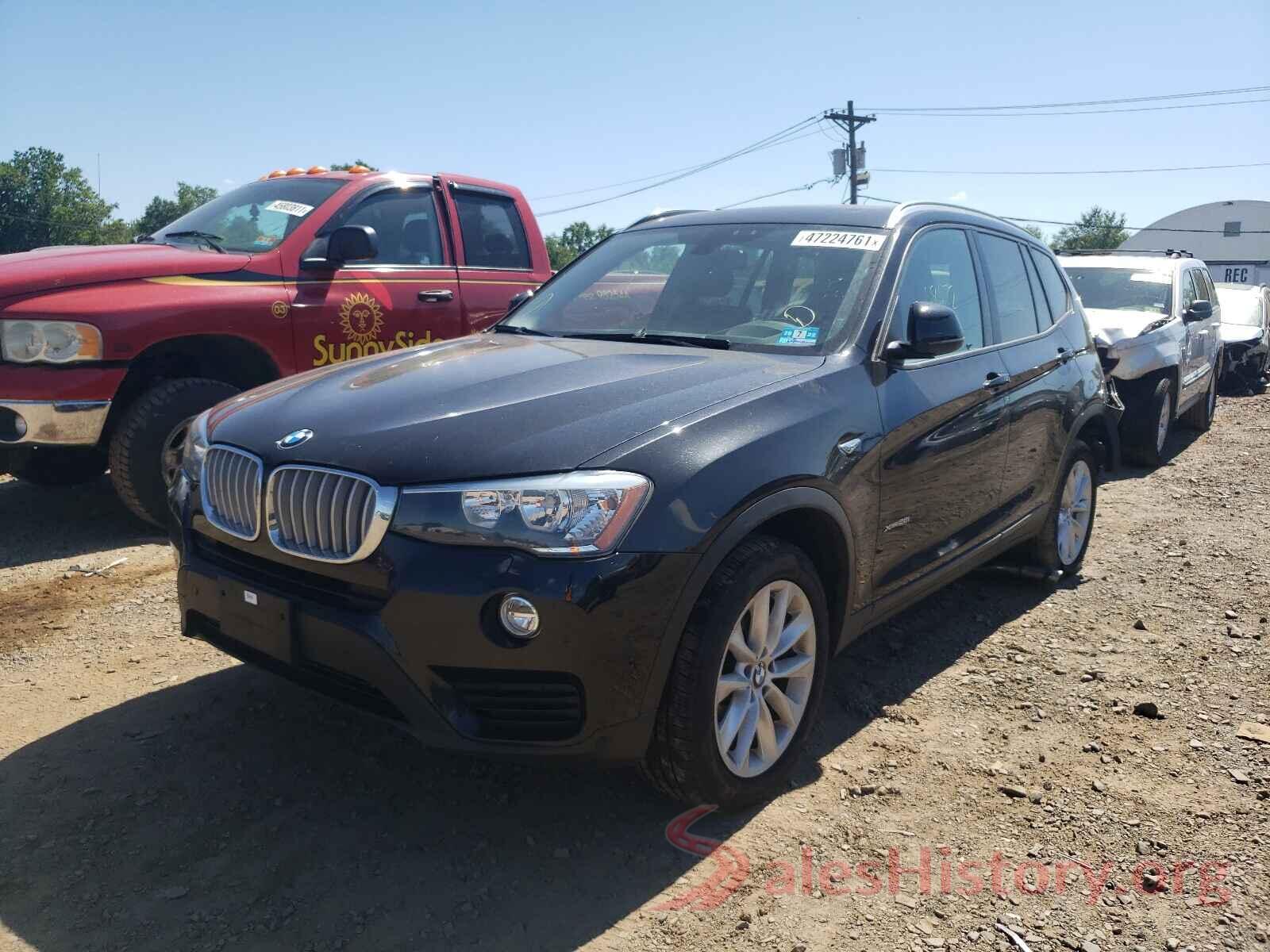 5UXWX9C59G0D67413 2016 BMW X3