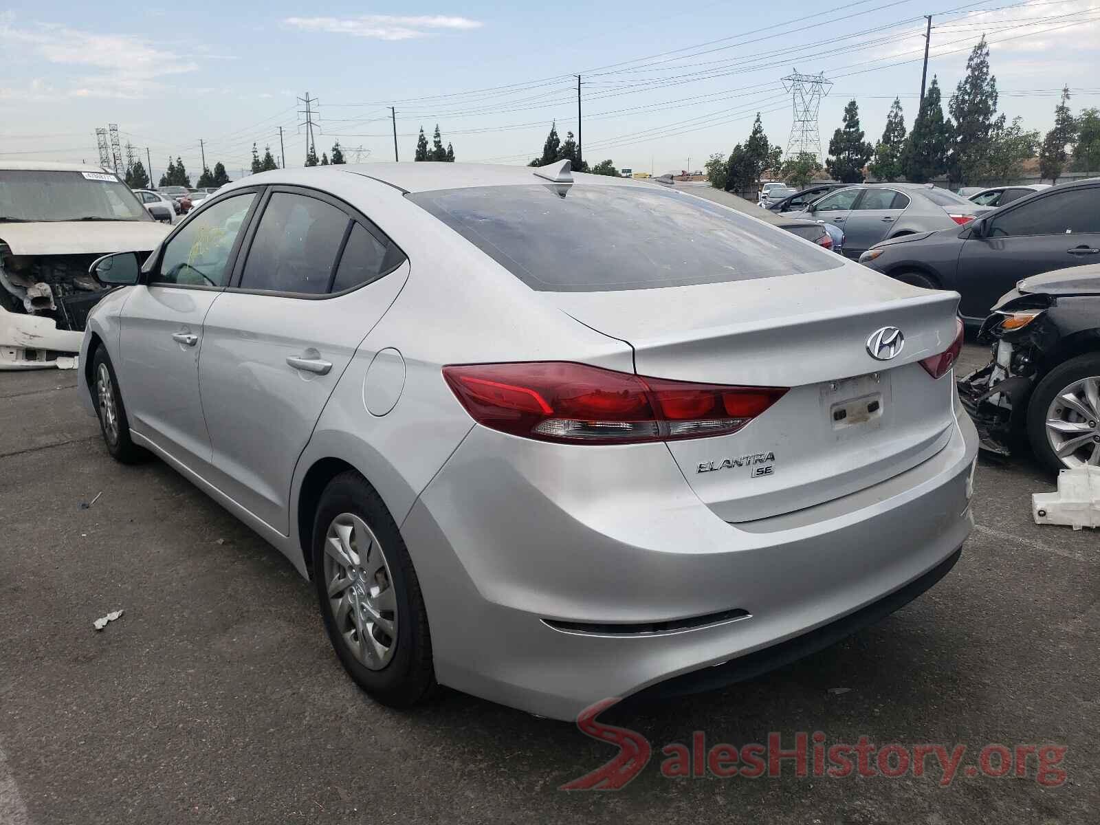 KMHD74LF7HU118860 2017 HYUNDAI ELANTRA